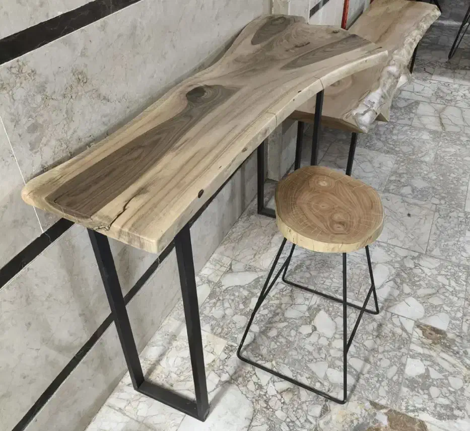 کنسول و بوفه چوب فوق حرفه ای کنده درخت|بوفه، ویترین، کنسول|اهواز, پادادشهر|دیوار