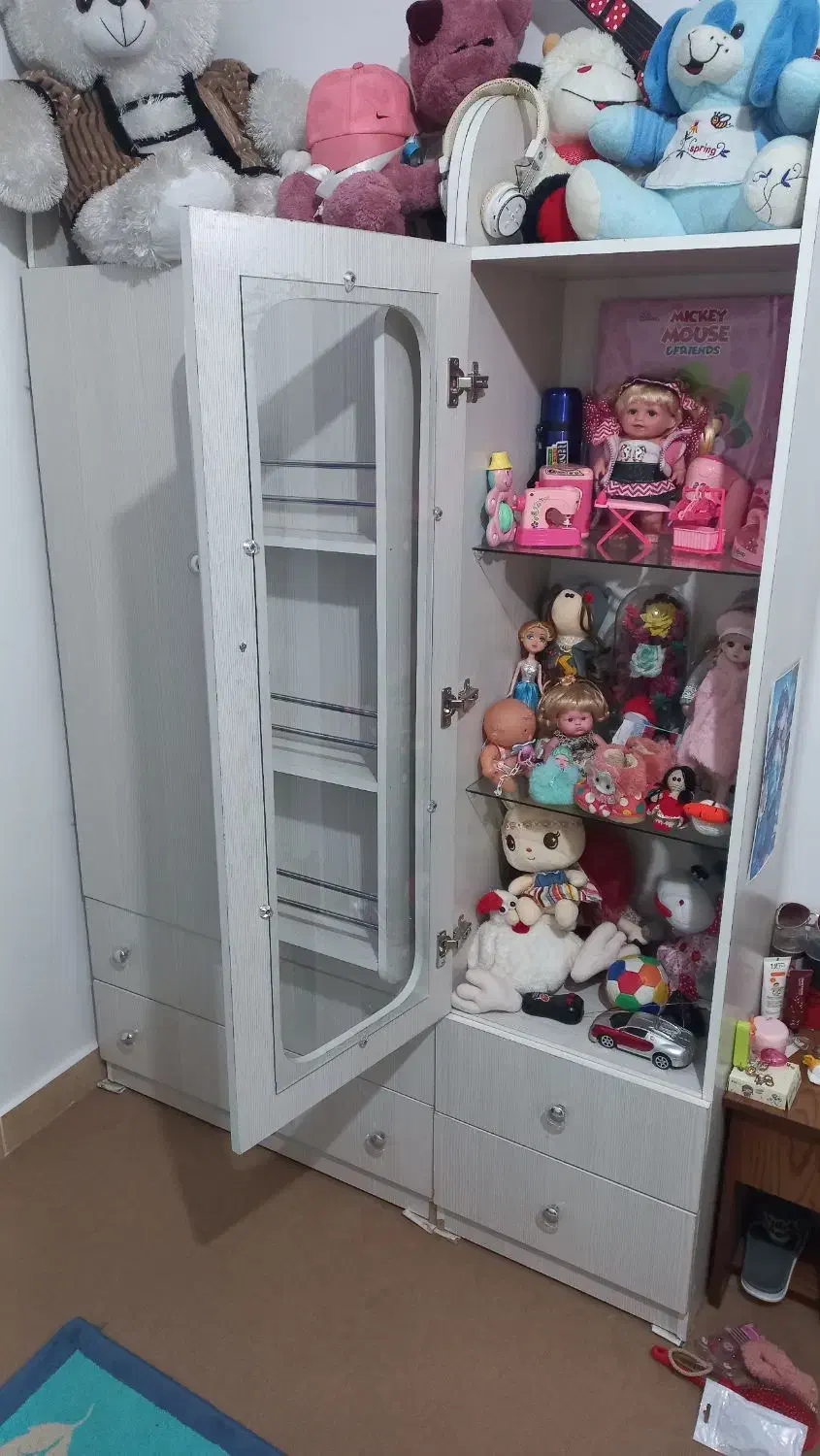 کمد بچه در حد نو قیمت توافقی|جاکفشی، کمد، دراور|ازنا, |دیوار