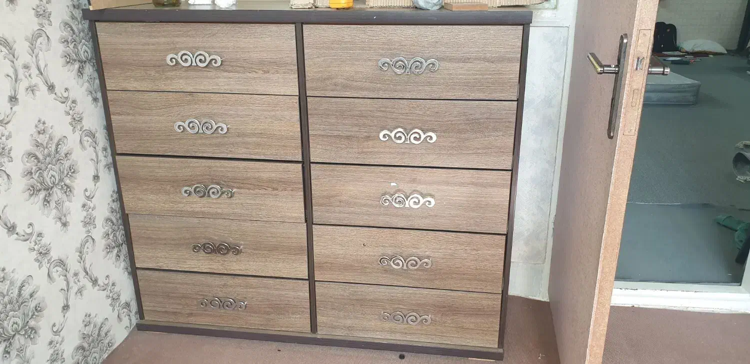 دراور ام دی افmdf سالم ودرحدمعاوضه بالوستر وقناری|تخت و سرویس خواب|ری, علایین|دیوار