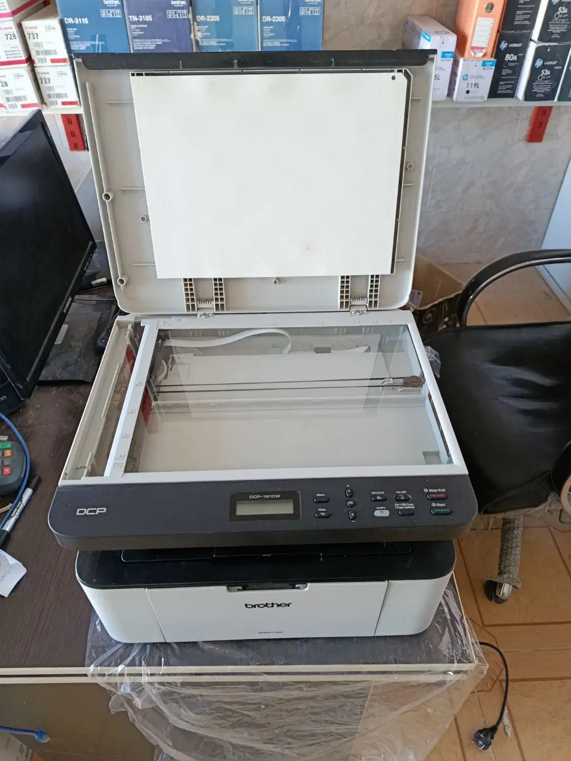 پرینتر سه کاره brother 1610w|پرینتر، اسکنر، کپی، فکس|میبد, |دیوار