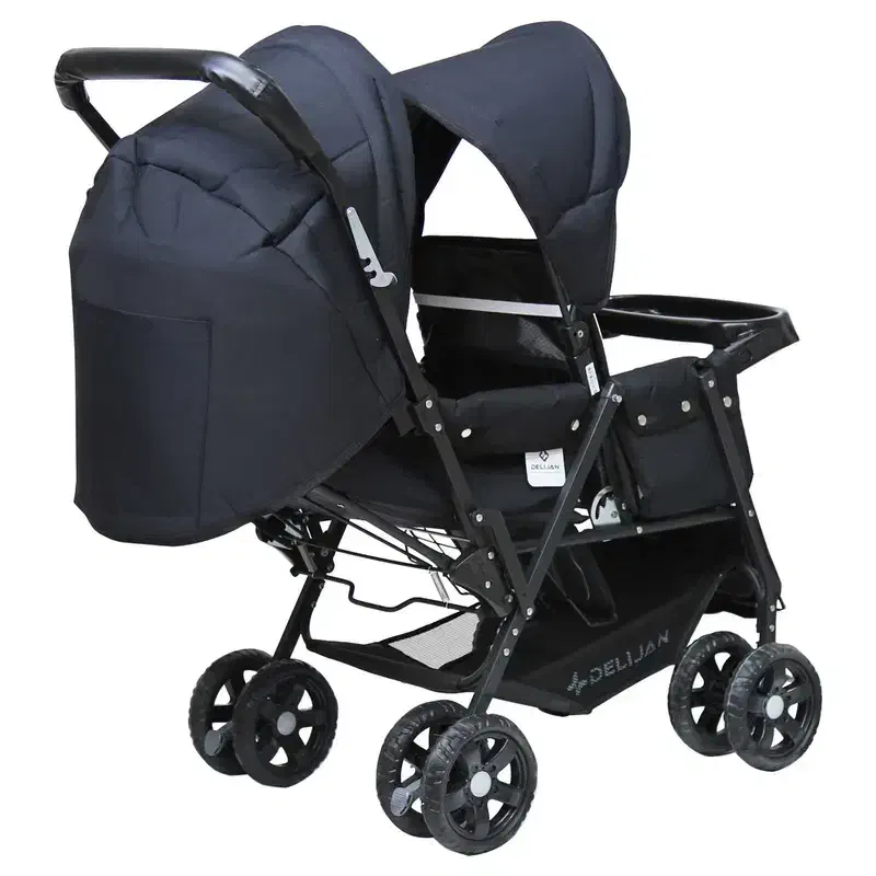 دوعدد کالسکه دوقلو نو تو کارتن|کالسکه و لوازم جانبی|ساوه, |دیوار