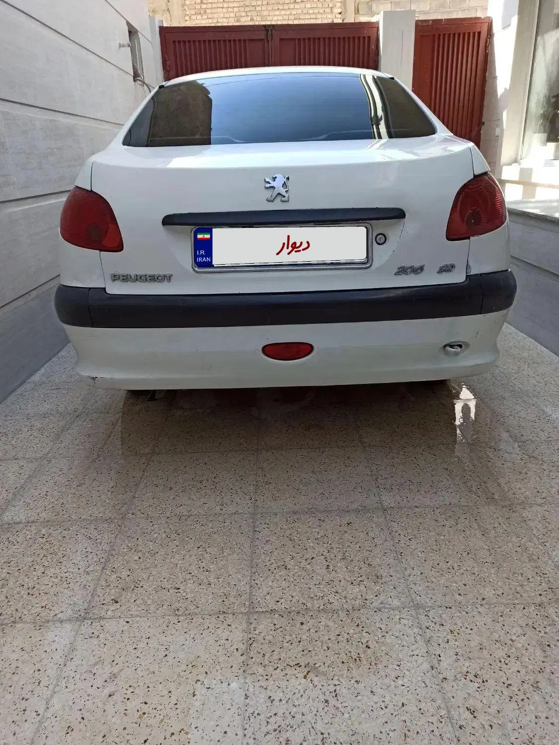206 sd مدل 88|خودرو سواری و وانت|اقلید, |دیوار