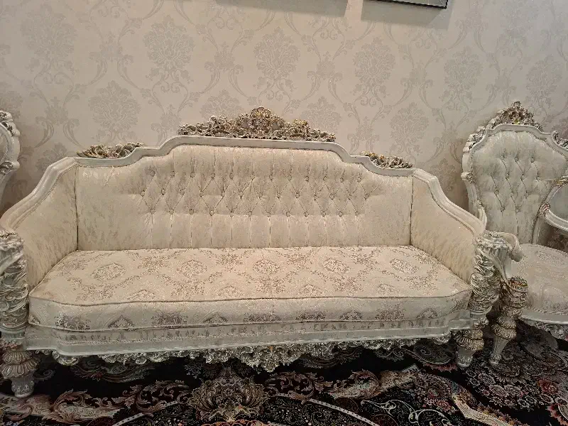 مبل استیل ۹ نفره|مبلمان خانگی و میز عسلی|تهران, جوادیه|دیوار