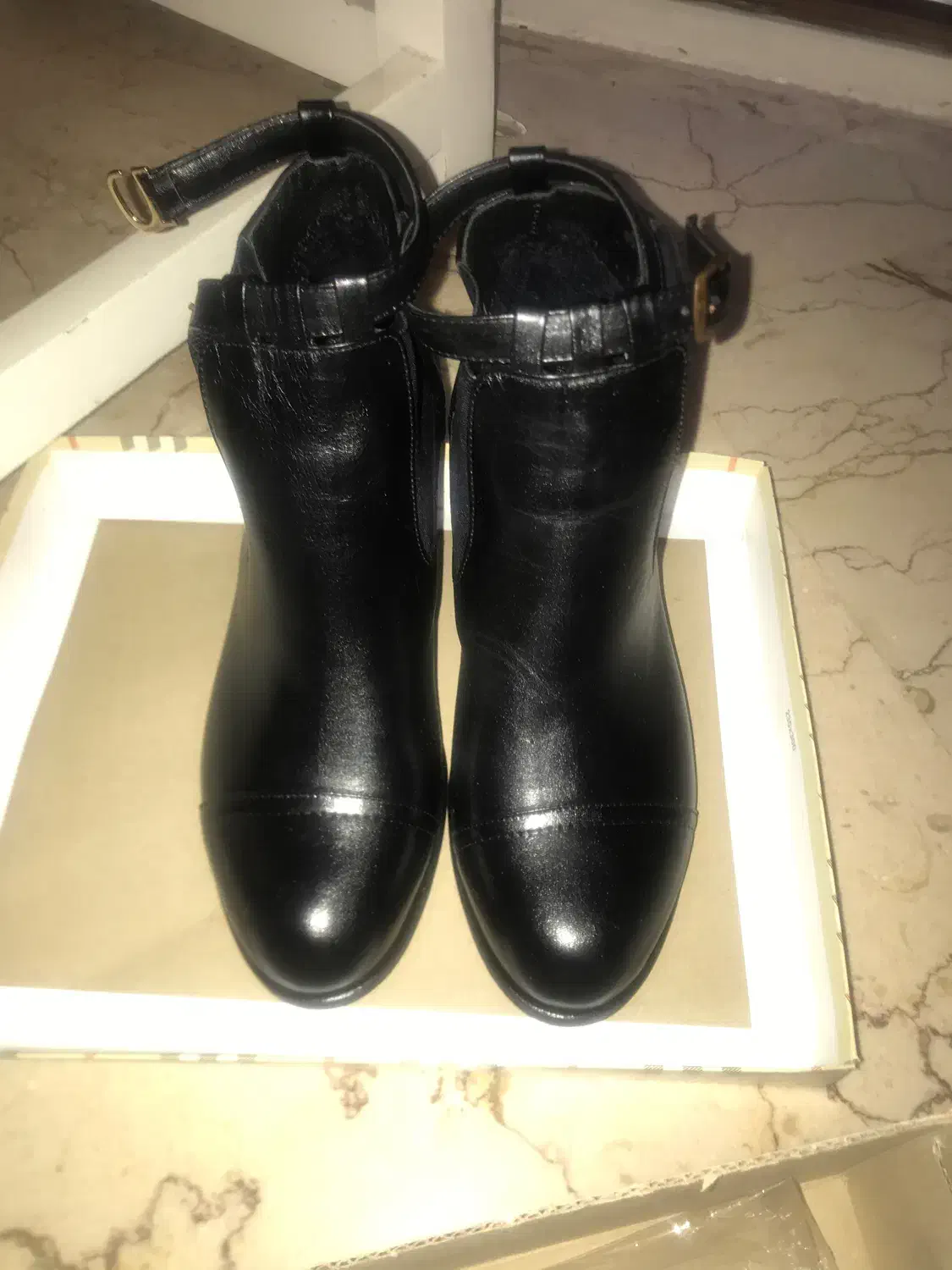 نیم بوت زنانه چرم سایز 37|کیف، کفش، کمربند|تهران, تهرانپارس شرقی|دیوار