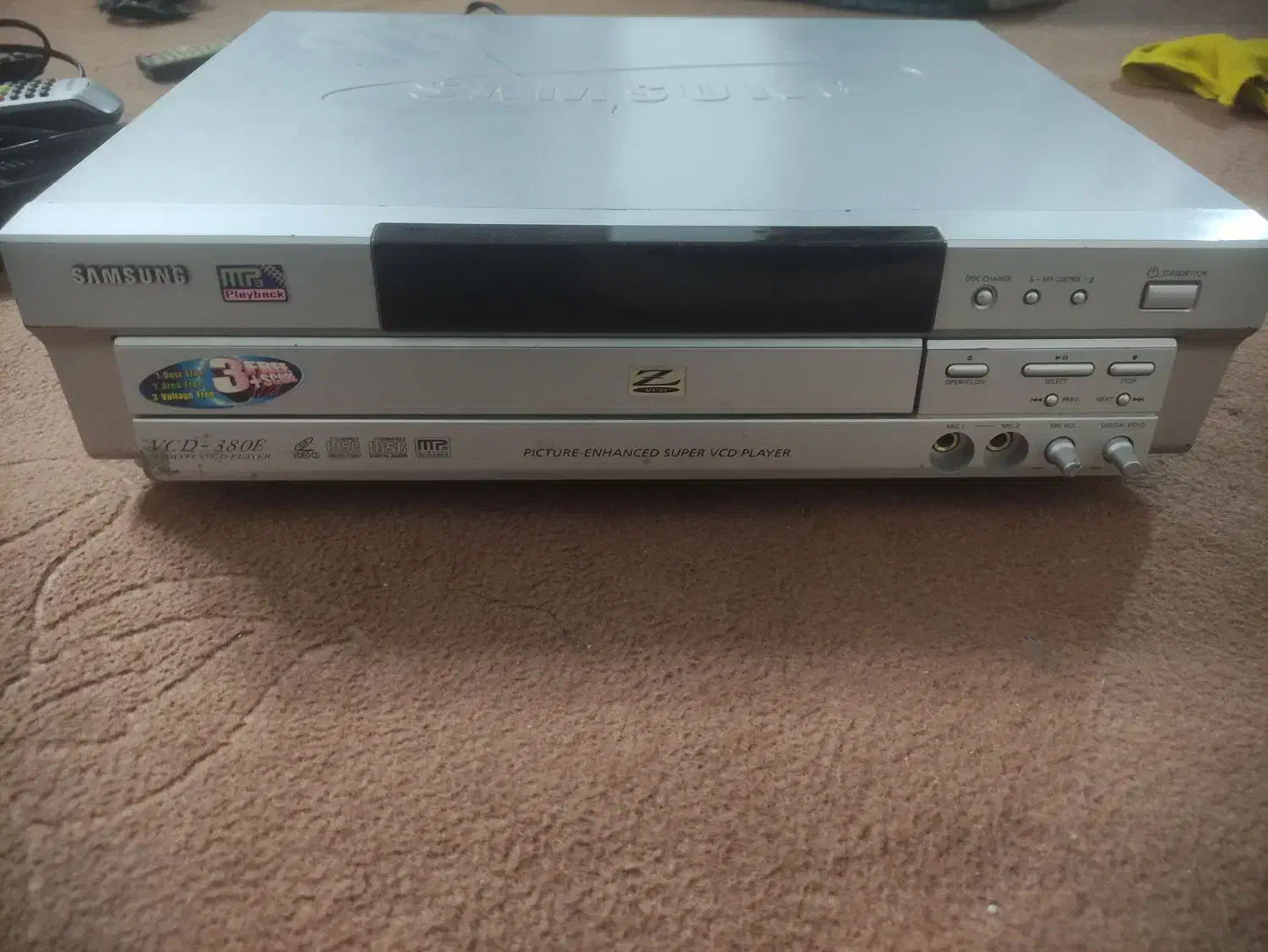 ویدئو سیدی سامسونگ ۳ دیسک قدیمی نوستالژیک|پخش‌کننده DVD و ویدیو|گلبهار, شهر جدید گلبهار|دیوار