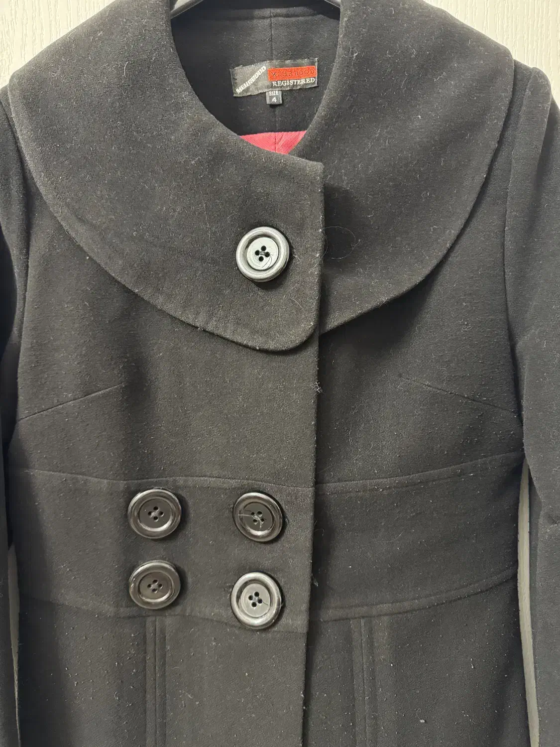 پالتو فوتر مشکی سایز۴۲|لباس|گلپایگان, |دیوار