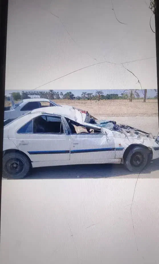 تصادفی پارس تیوفا ۱۴۰۰سیمی|خودرو سواری و وانت|ایرانشهر, |دیوار