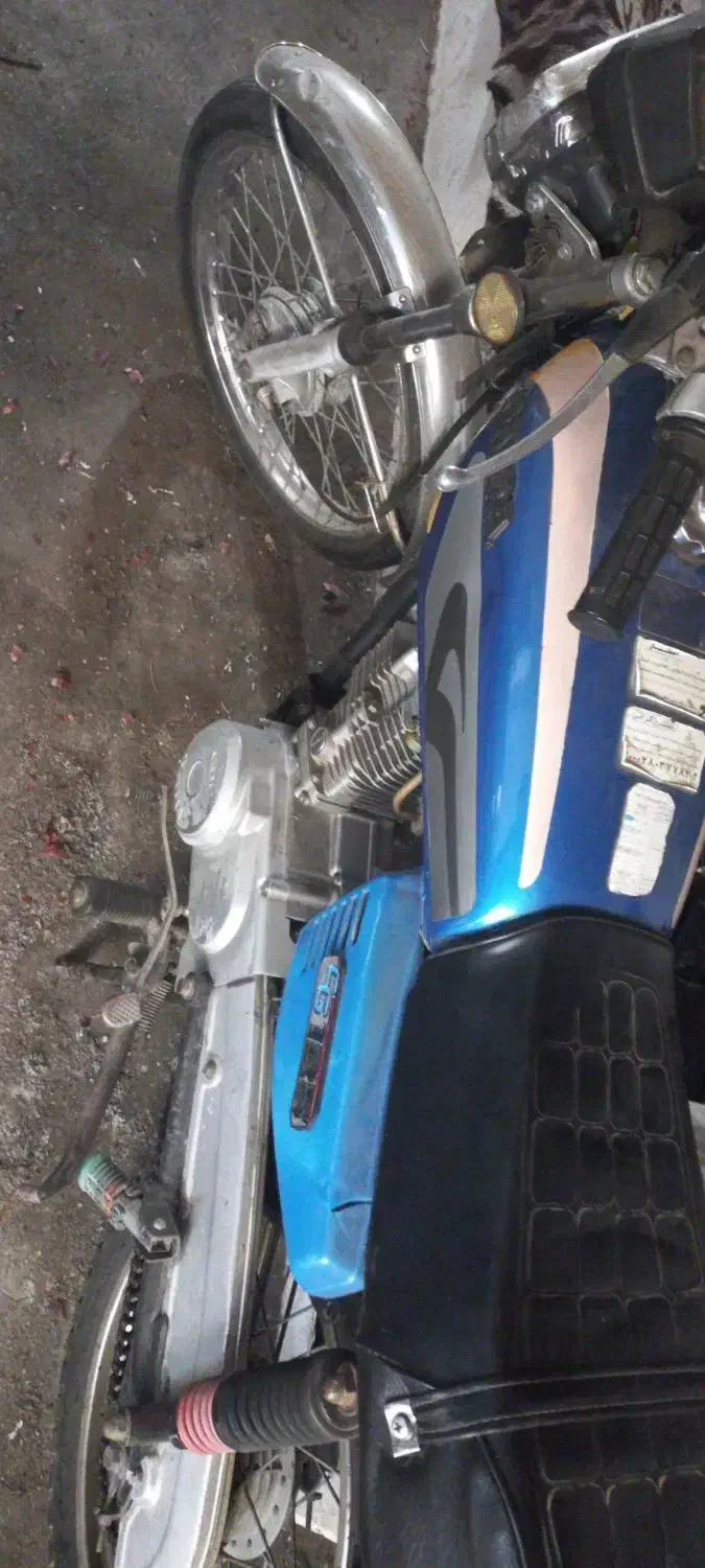 موتور  ۱۲۵ مدل ۸۹ مزایده|موتورسیکلت|میاندوآب, |دیوار