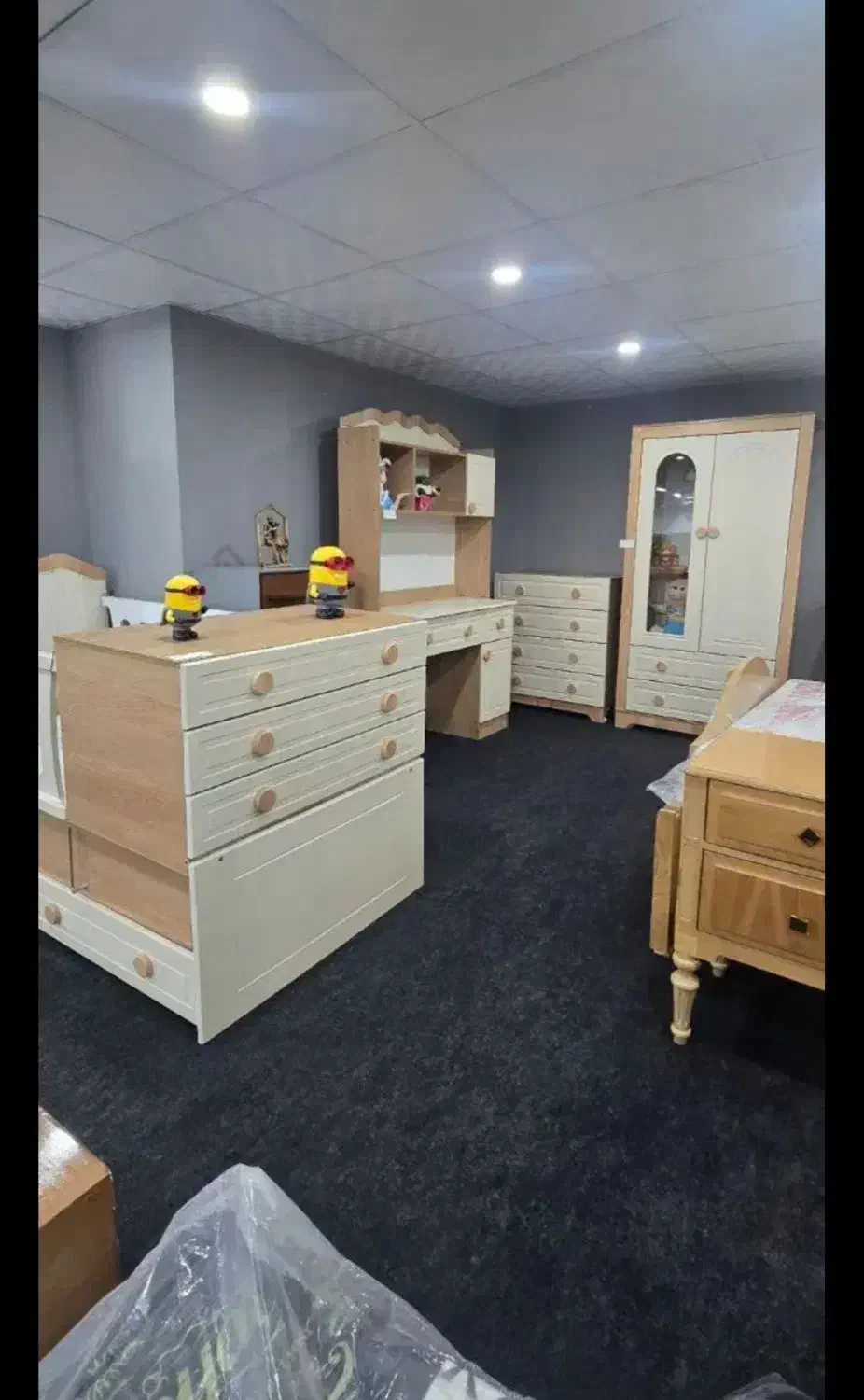 تختخواب کودک و نوجوان سرویس خواب %شهرآرا|تخت و صندلی بچه|دورود, |دیوار