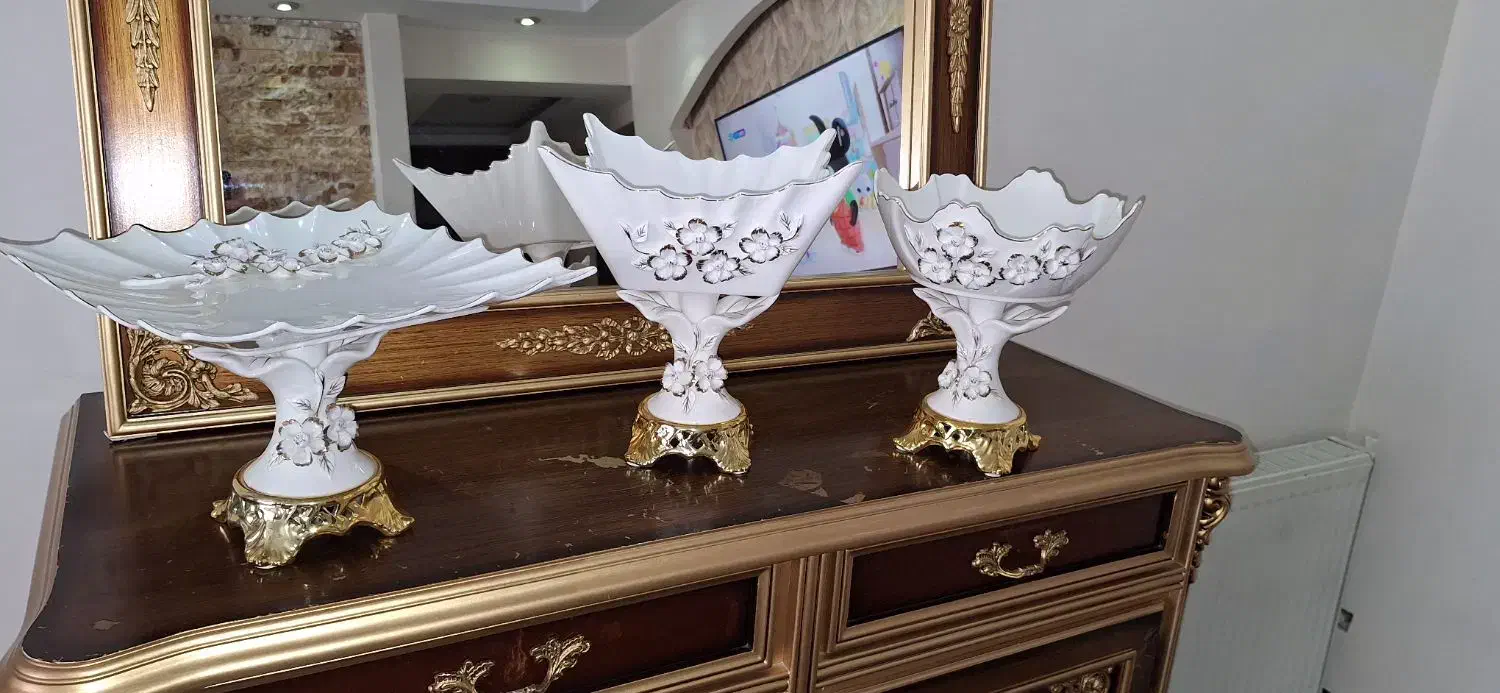 ست ۳ تکه ظروف پذیرایی شیک و سالم|ظروف سرو و پذیرایی|پردیس, فاز ۳|دیوار