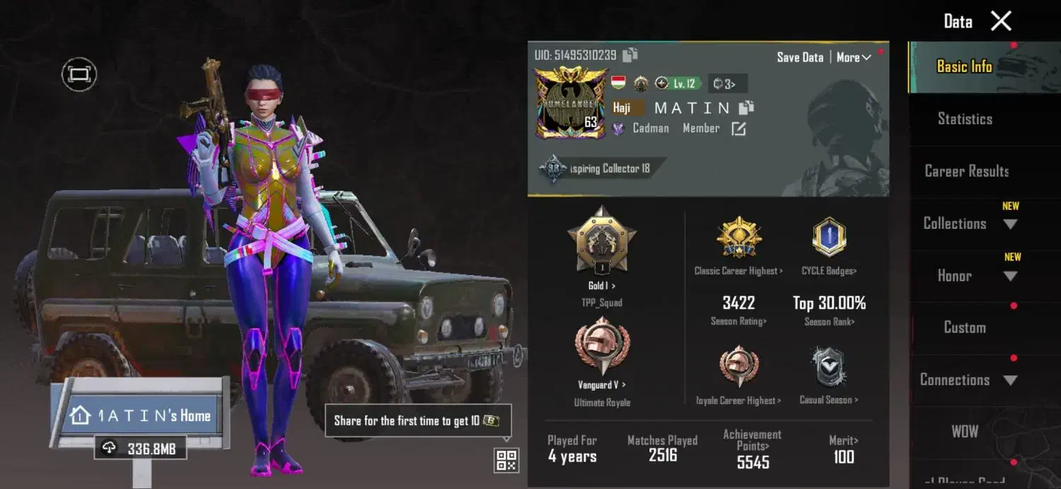 اکانت پابجی|کنسول، بازی ویدئویی و آنلاین|زاهدان, |دیوار