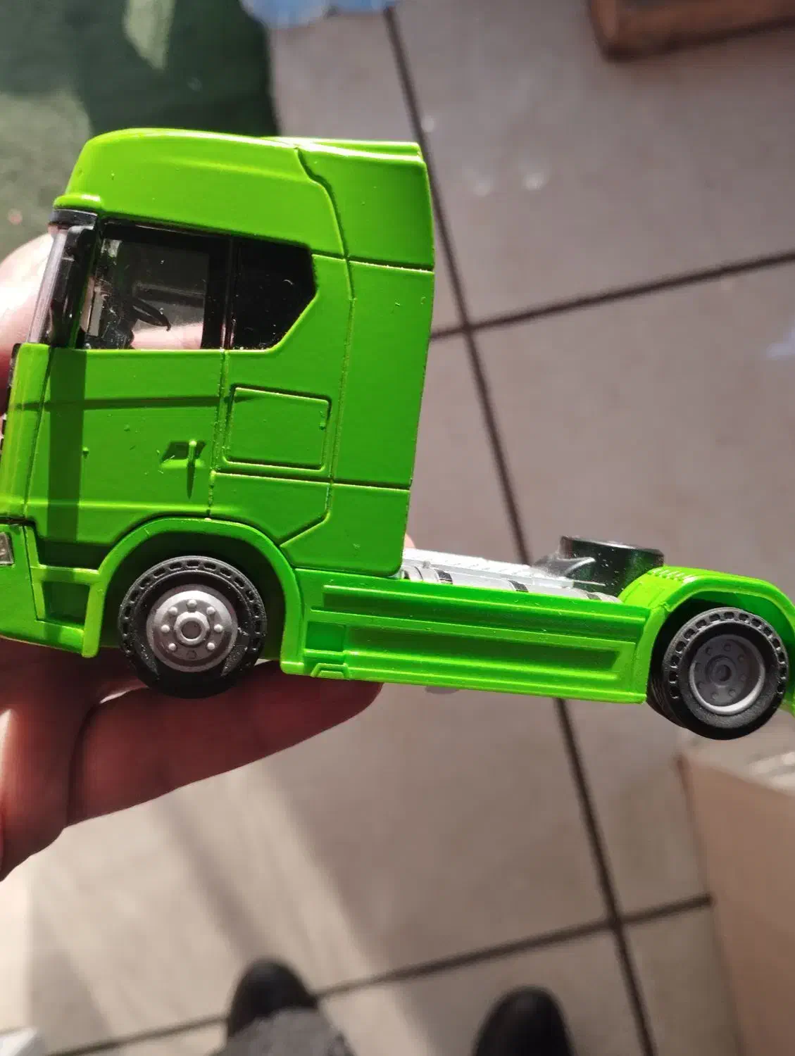 ماشین فلزی  تریلی قدرتی|اسباب‌‌بازی|تبریز, |دیوار