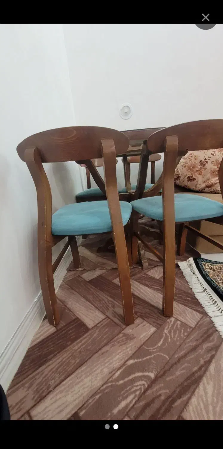 میز نهارخوری چهار نفره|میز و صندلی غذاخوری|زابل, |دیوار