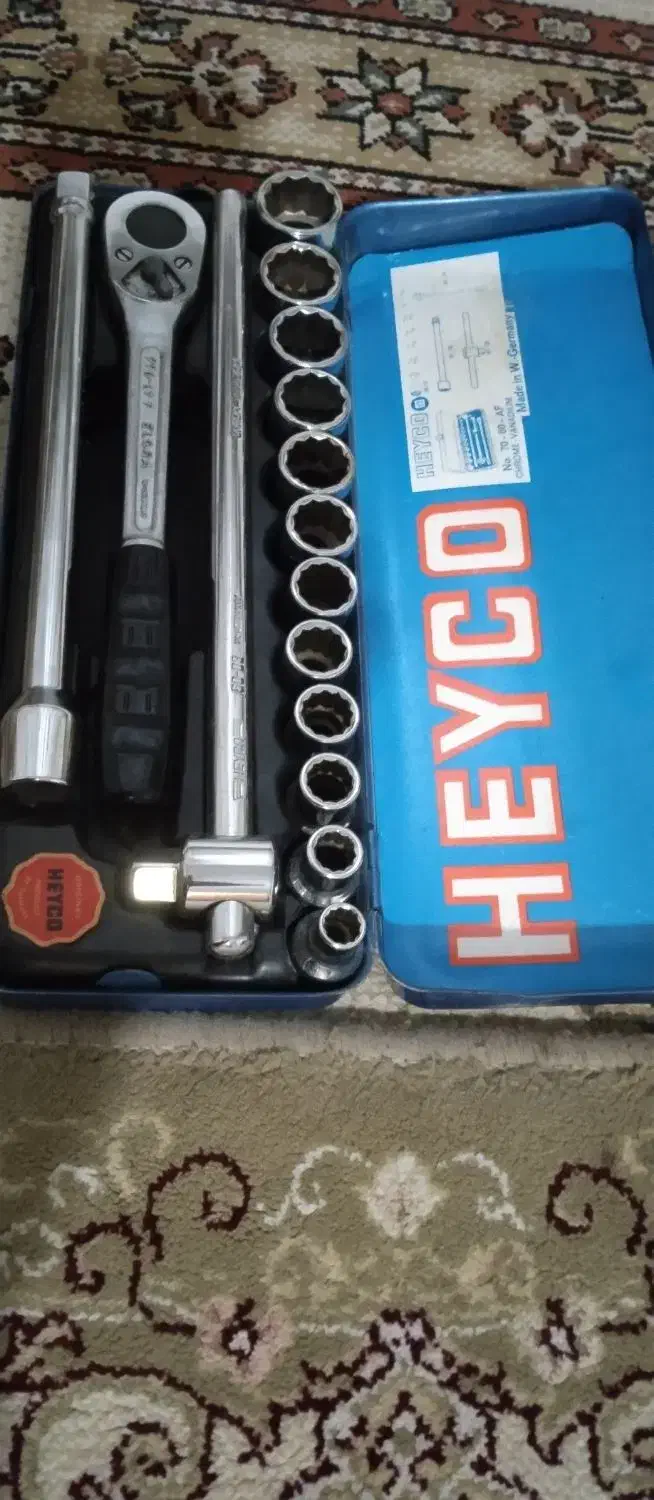 جعبه بکس 15پارچه هیکوالمان|ابزارآلات|اصفهان, محمودآباد|دیوار