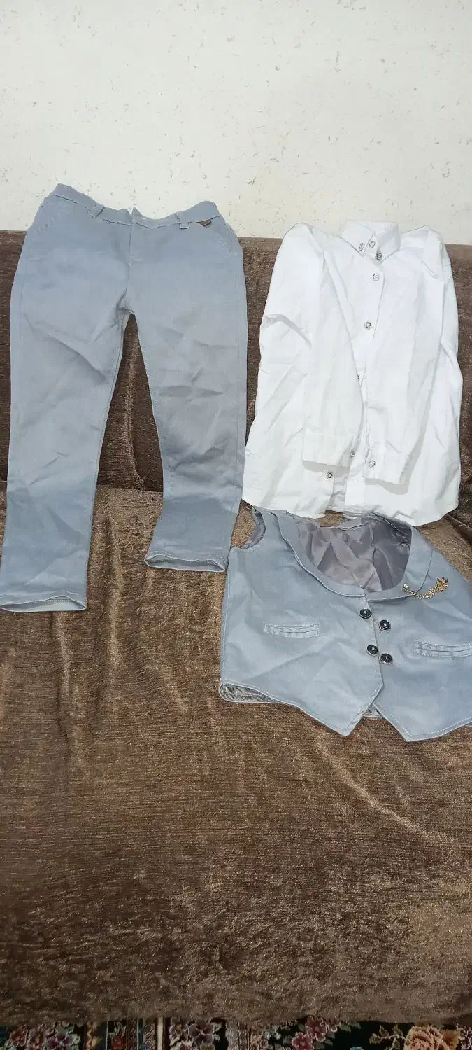 جلیقه شلوار سایز ۷۵|لباس|دزفول, |دیوار