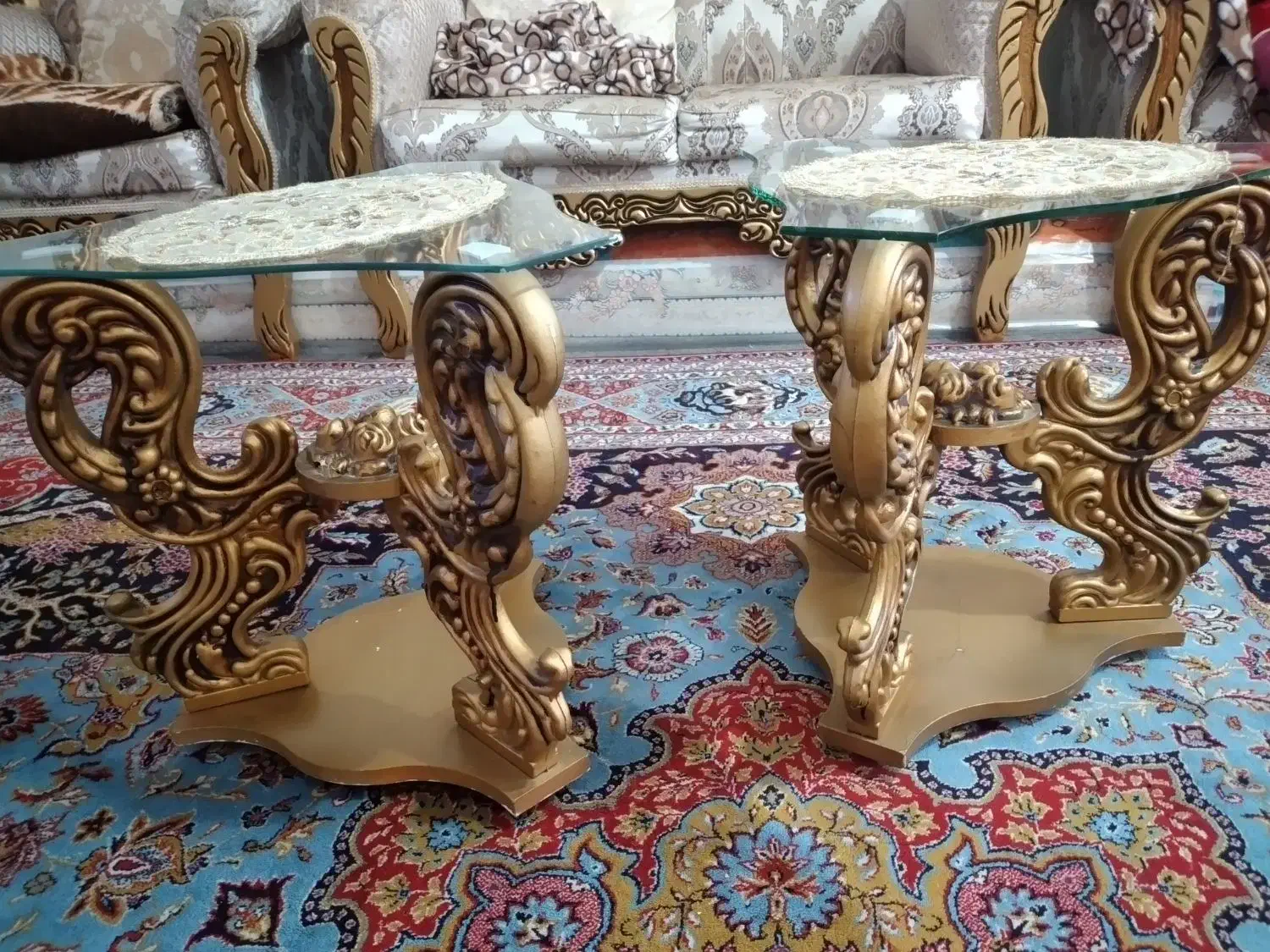 میز جلو مبلی وعسلی|مبلمان خانگی و میز عسلی|آستارا, |دیوار