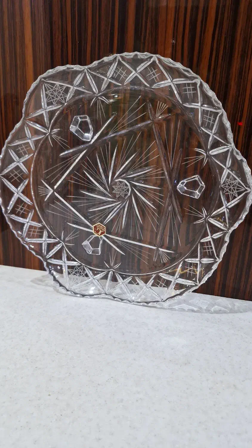 ظروف کریستال خورشیدی مارکJCC|ظروف سرو و پذیرایی|فولادشهر, C4|دیوار