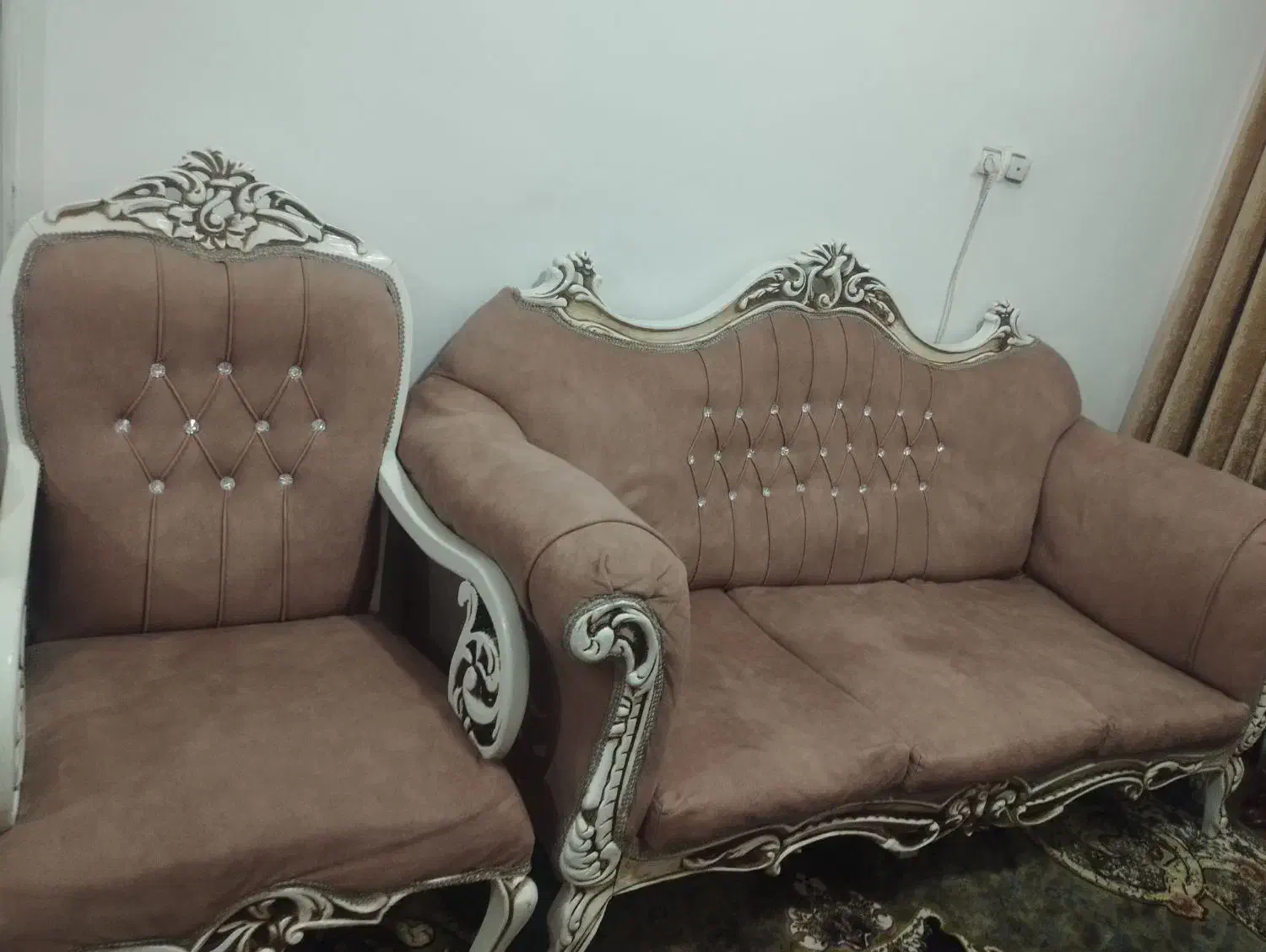 میل هفت نفره ی ژوبین|مبلمان خانگی و میز عسلی|اسلام‌شهر, مظفریه|دیوار