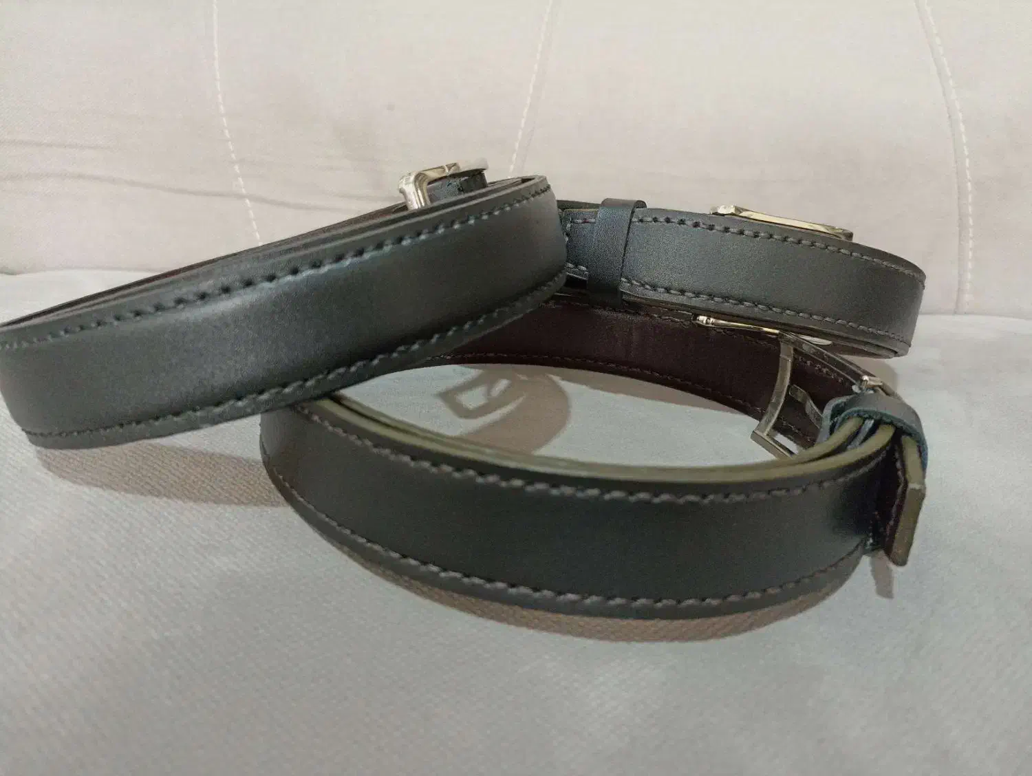 کمربند چرم دست دوز|کیف، کفش، کمربند|همدان, |دیوار