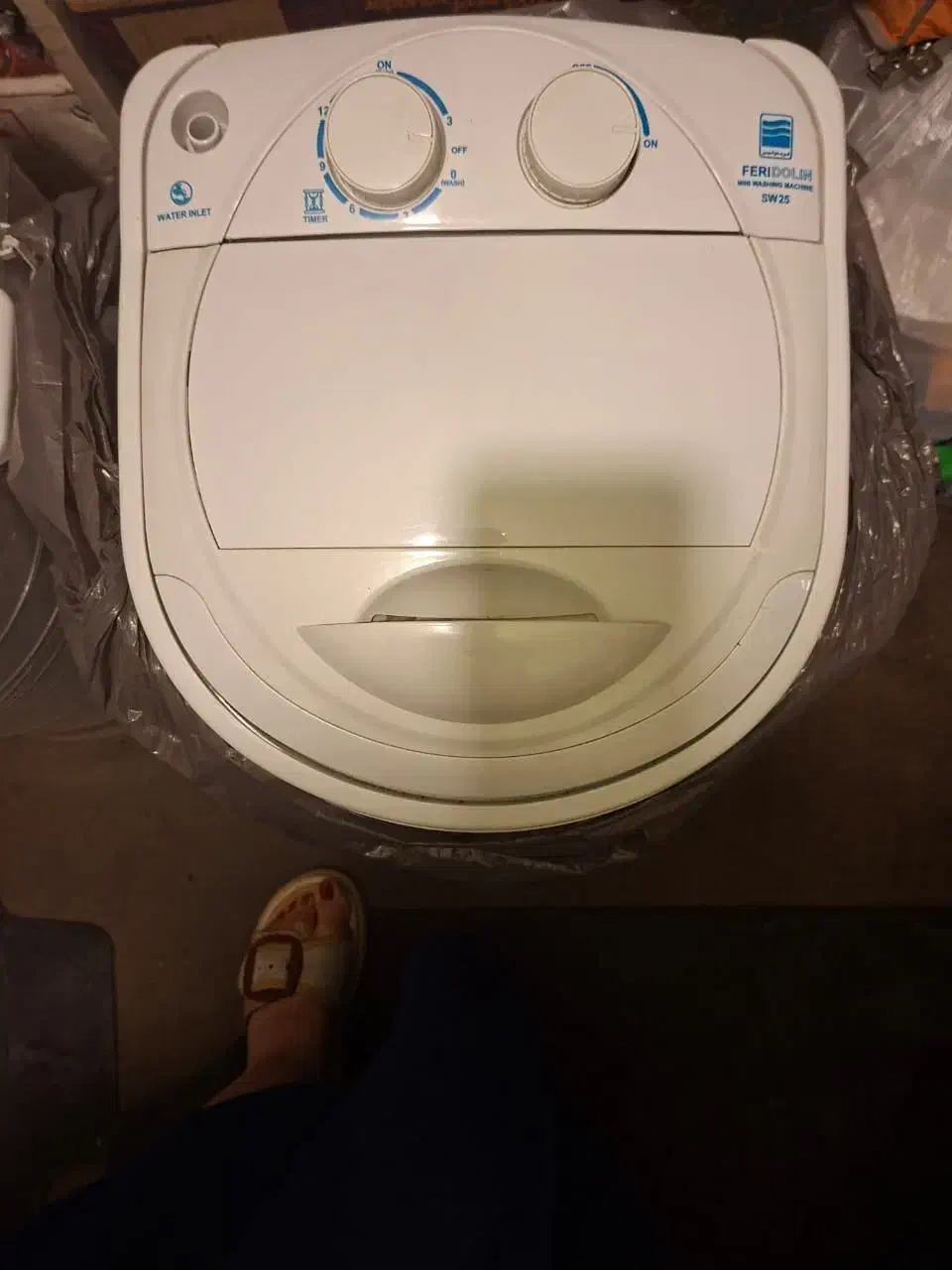 مینی واش فریدولین ۲/۵کیلویی در حد نو خشک کن دار|ماشین لباسشویی و خشککن لباس|تهران, قلهک|دیوار