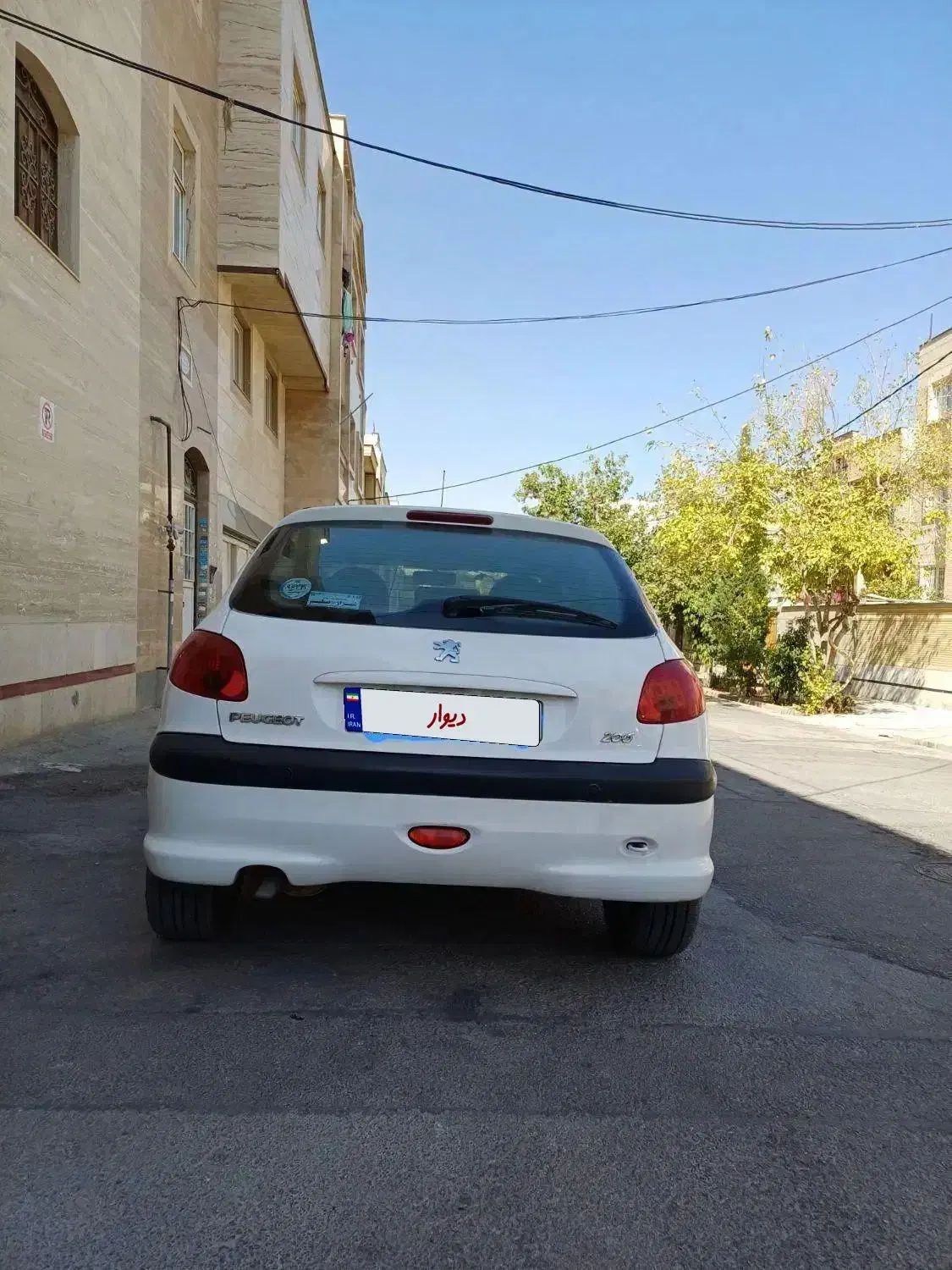پژو ۲۰۶ تیپ ۲ تمیز و خانگی رینگ اسپورت|خودرو سواری و وانت|شیراز, فضلآباد|دیوار