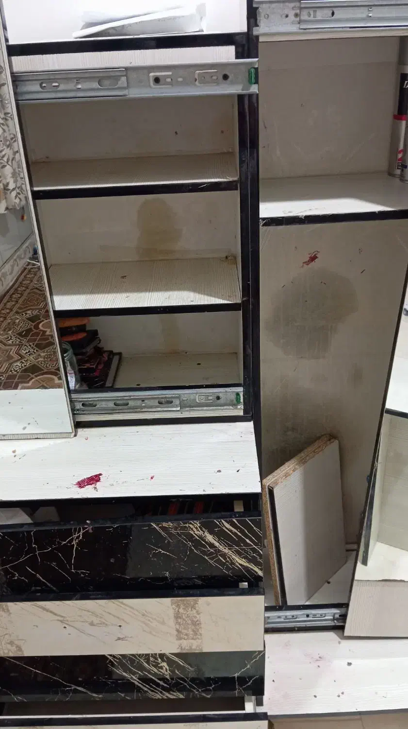 کمد ارایش و جا لباسی|جاکفشی، کمد، دراور|سراوان, |دیوار