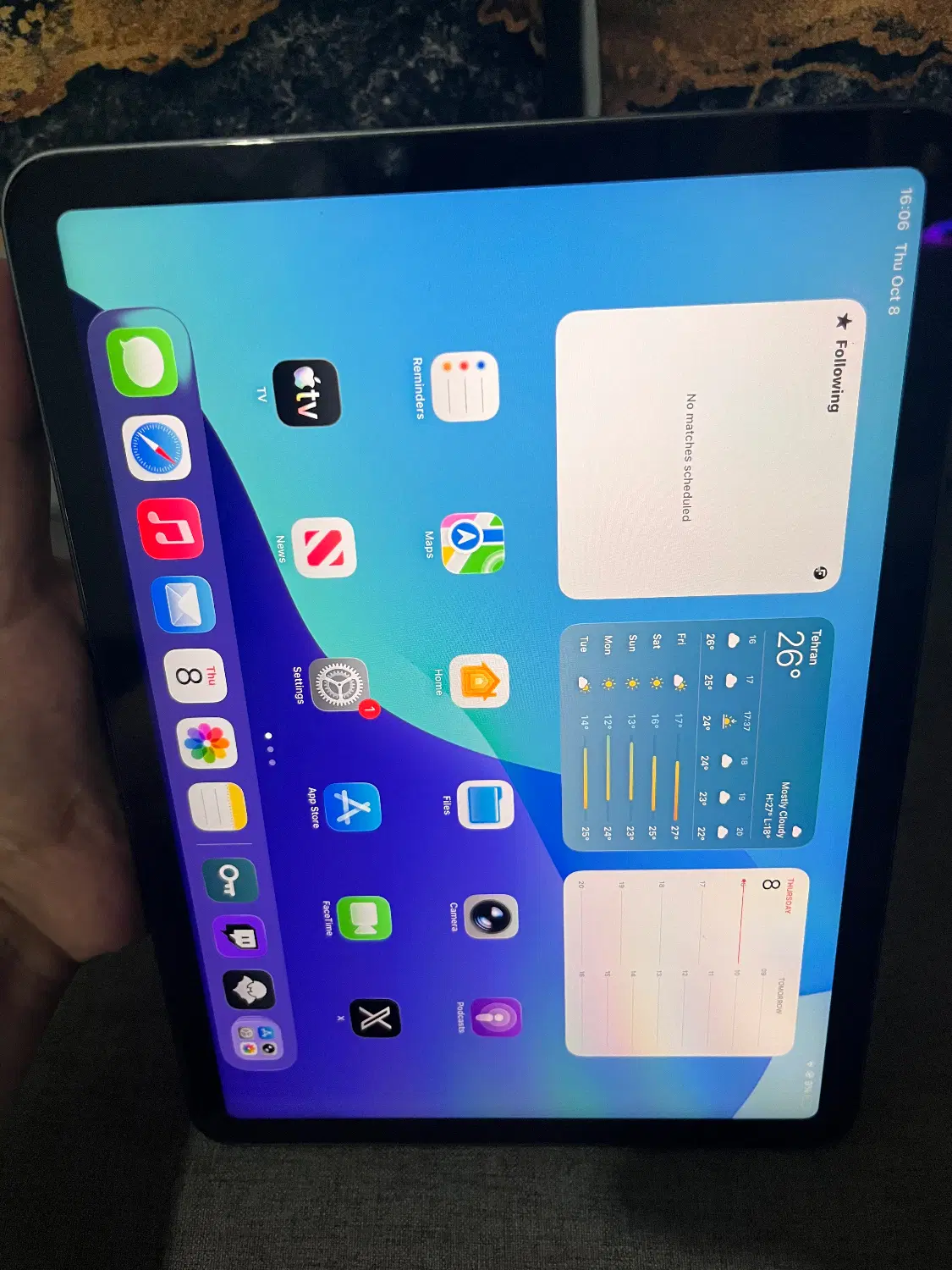 Ipad air 5|تبلت|تهران, درختی|دیوار