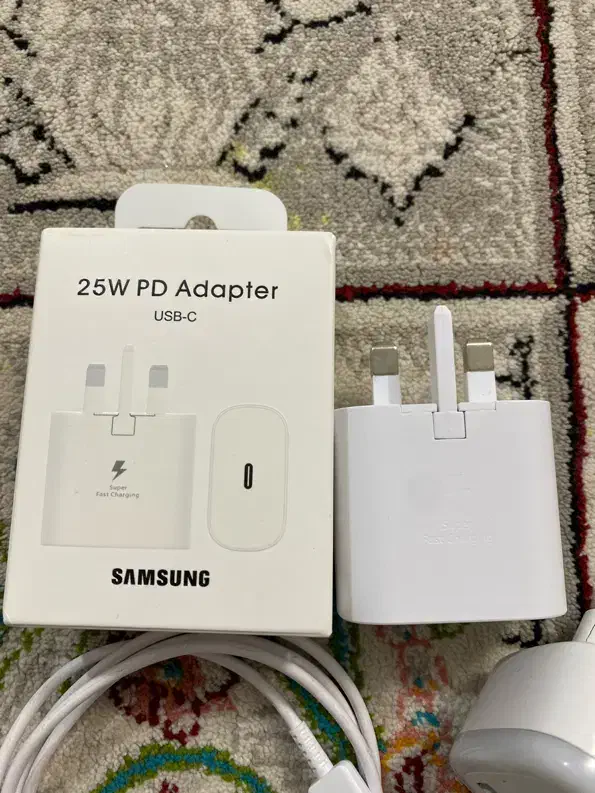 شارژر ۲۵واتی اصلی اورجینال به همراه کابل سامسونگ|لوازم جانبی موبایل و تبلت|شیراز, گویم|دیوار