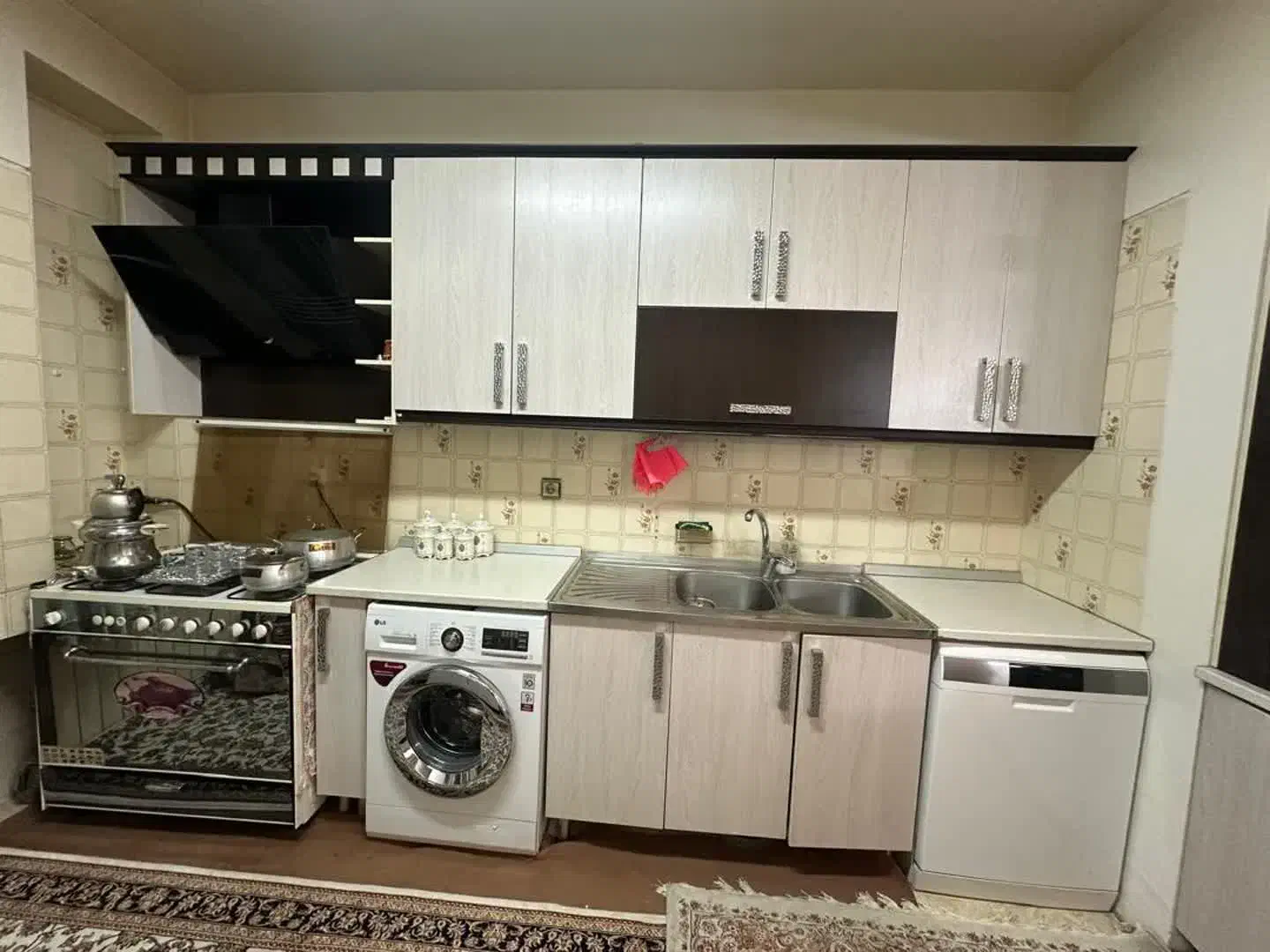 کابینت ام دی اف داخل فلز|کتابخانه، شلف، قفسههای دیواری|مهاجران, |دیوار