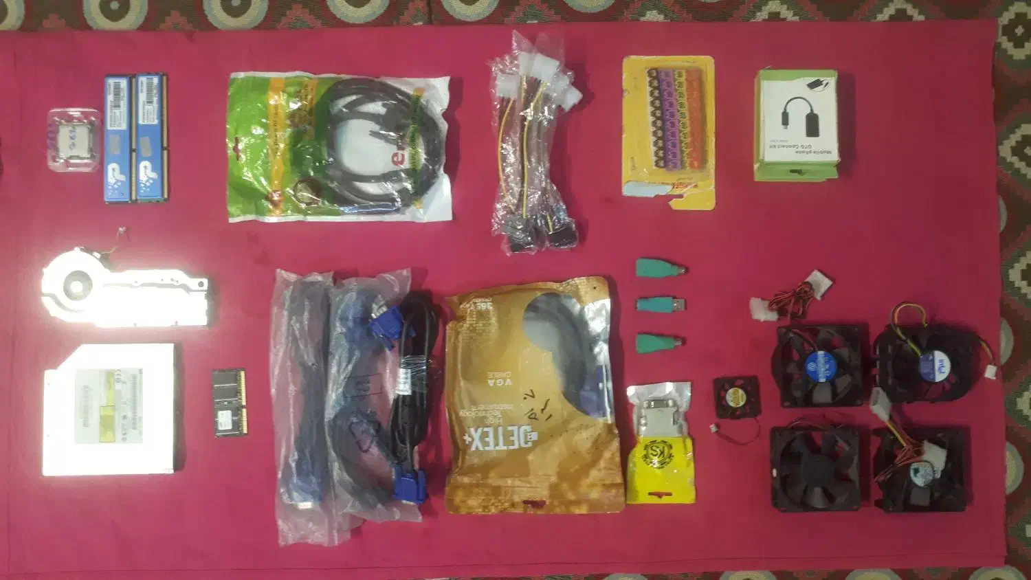 رم- cpu- مودم روتر- رایتر-انواع کابل برق و ارتباطی|قطعات و لوازم جانبی رایانه|تهران, مسعودیه|دیوار