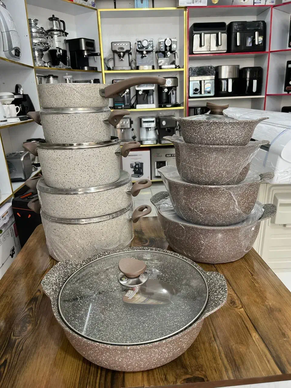 سرویس قابلمه گرانیتی ماکالو شرایط ۴ ماه|ظروف پخت‌وپز|ارومیه, |دیوار