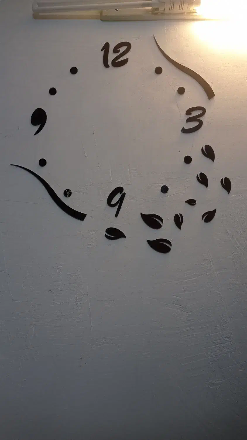 ساعت|ساعت دیواری و تزئینی|کنارک, |دیوار