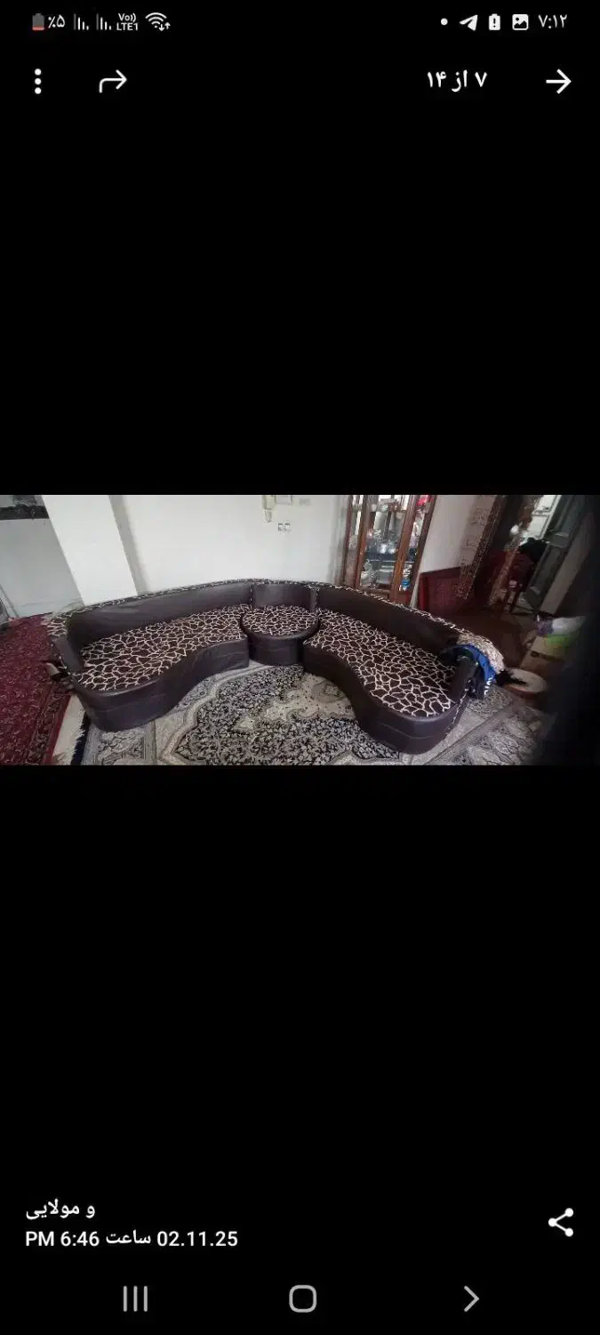 فروش دودست مبل واتاق گاز وبوفه ومیز باهم فقط ۶|ویولن|شاهرود, |دیوار