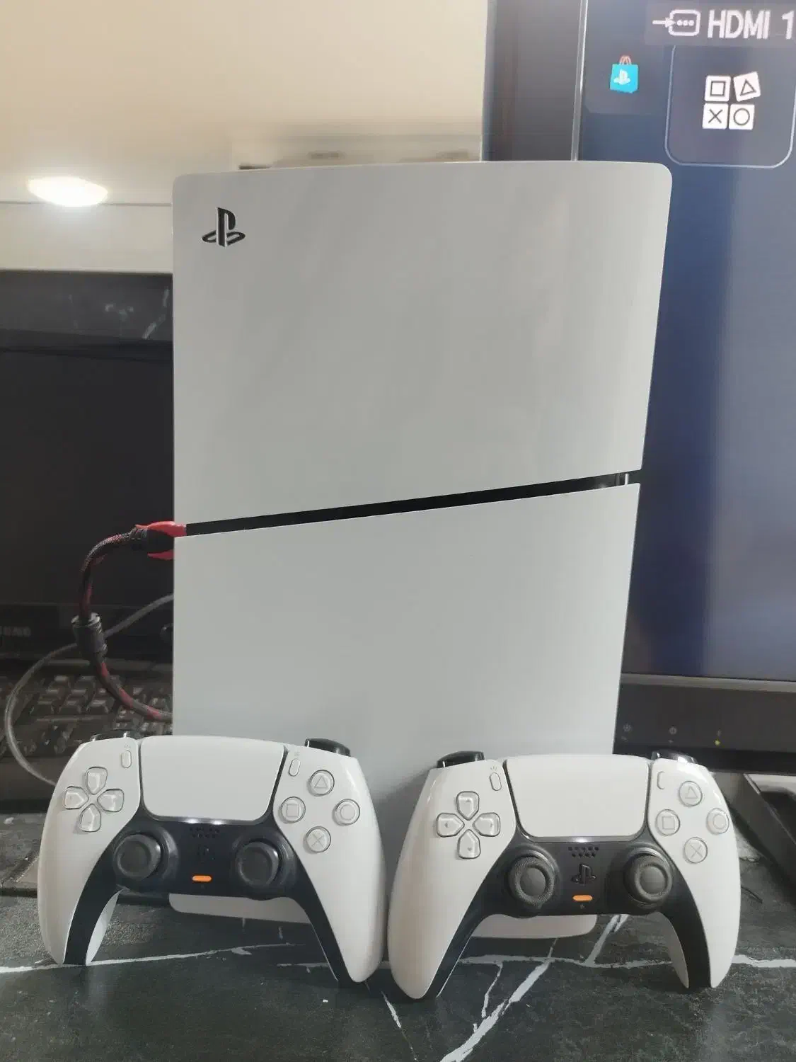 پلی استیشن ۵ اسلیم دیجیتال ۲ ماه کار کرده|کنسول، بازی ویدئویی و آنلاین|کرج, گوهردشت|دیوار