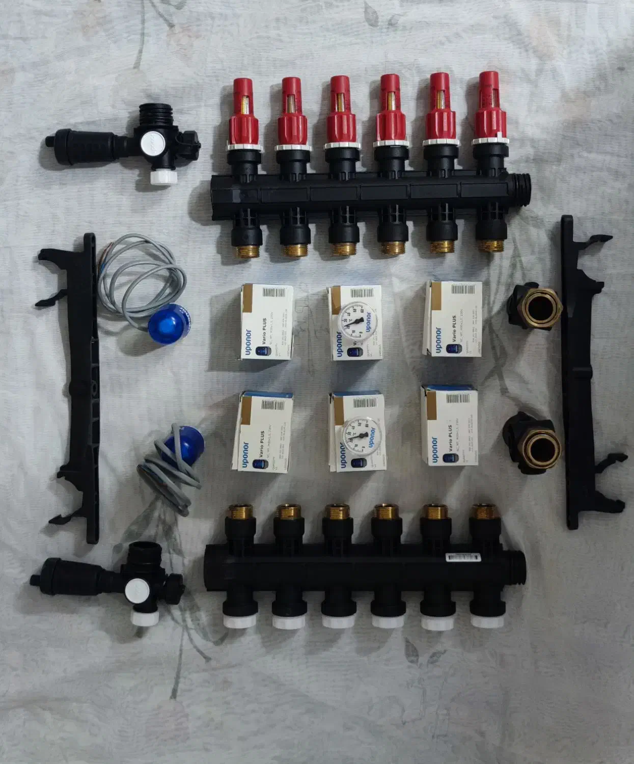 کلکتور گرمایش از کف Vario Plus یوپونور آلمان (6b)|مصالح و تجهیزات ساختمان|مشهد, رضاشهر|دیوار