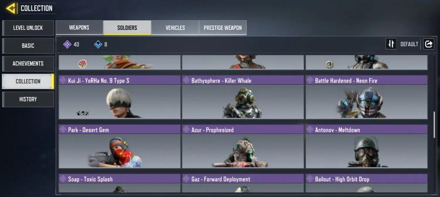 اکانت کالاف لول ۲۰۰|کنسول، بازی ویدئویی و آنلاین|فردیس, شهرک ۱۱۰|دیوار