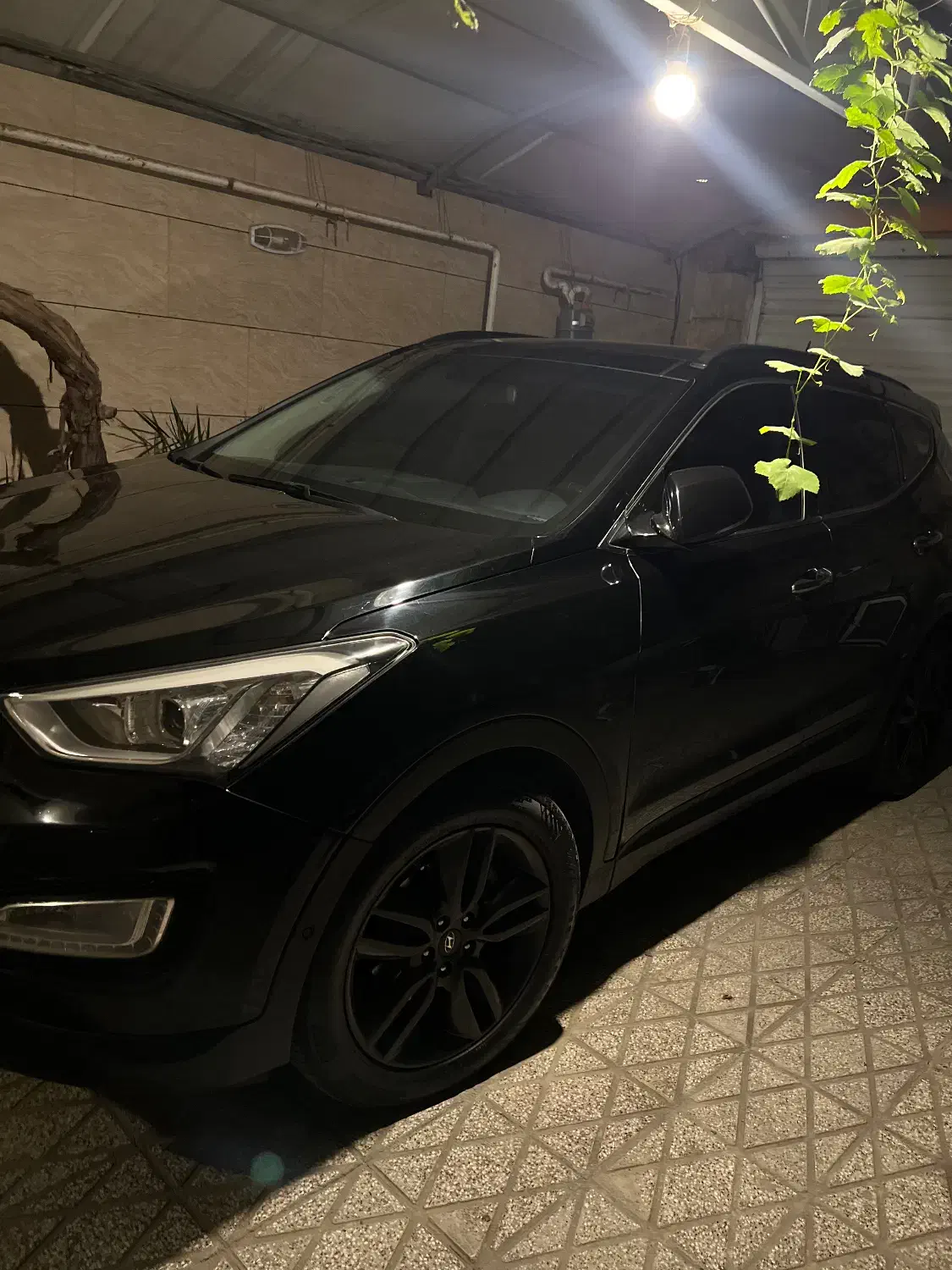 سانتافه ۲۰۱۵ فول با اتوپارک|خودرو سواری و وانت|گنبد کاووس, |دیوار