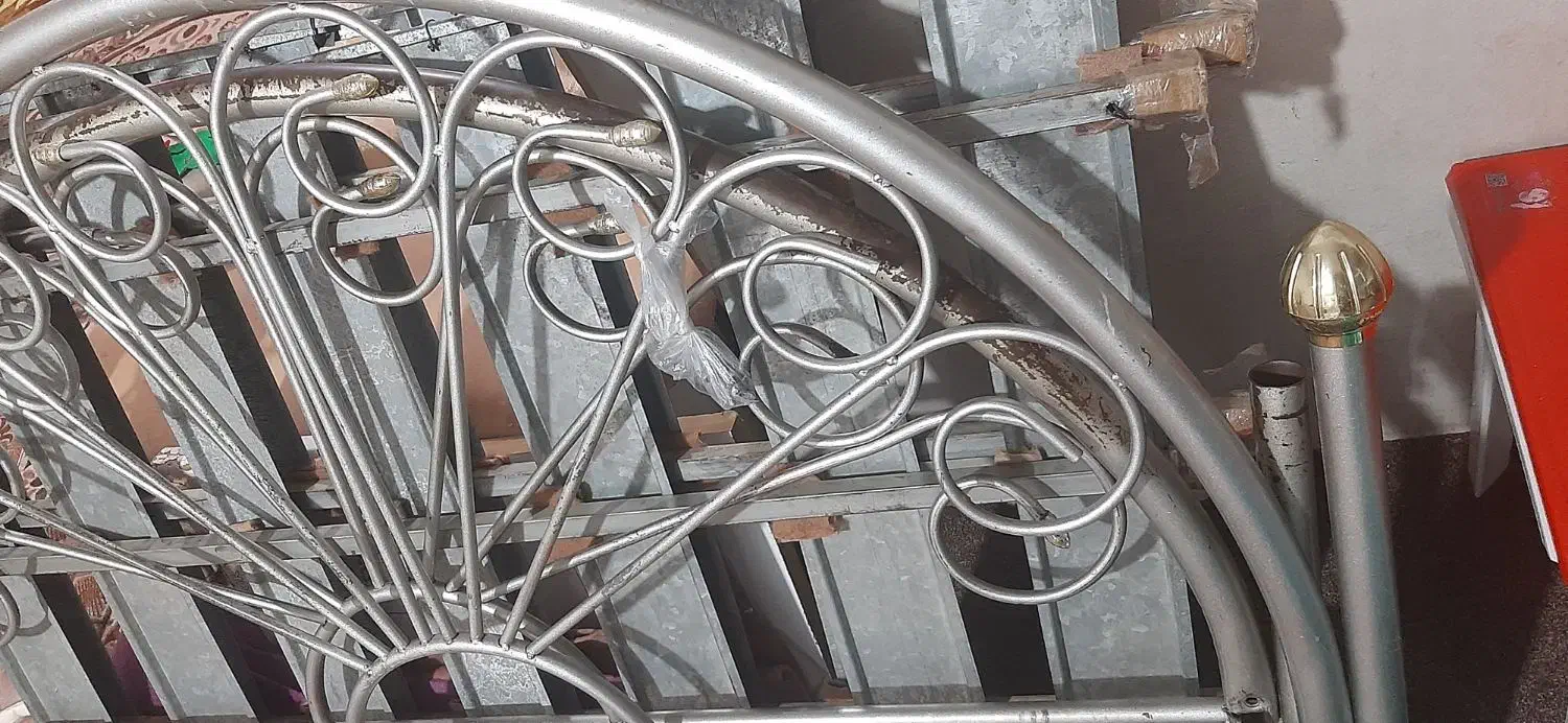 تخت فلزی ۲ نفره|تخت و سرویس خواب|آبادان, |دیوار