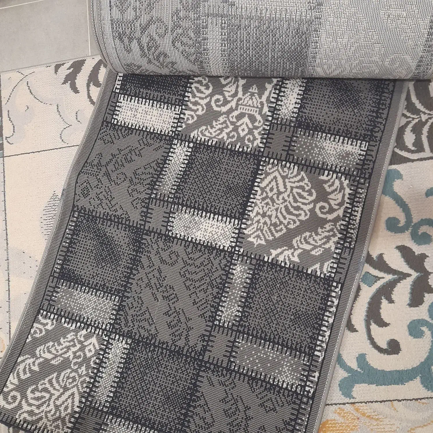 گلیم|گلیم، جاجیم، گبه|کرمان, |دیوار