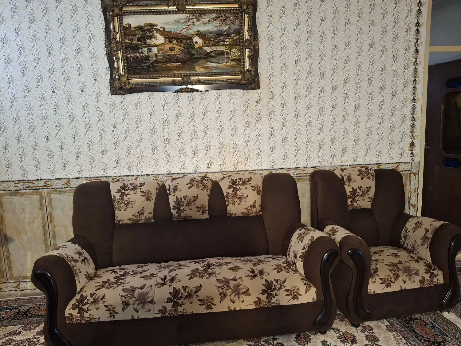 مبل راحتی شیک|مبلمان خانگی و میز عسلی|کوهدشت, |دیوار