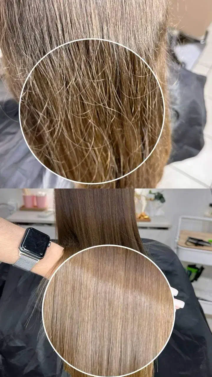 پروتئین تراپی مو با صافی بالا فقط هزینه مواد|خدمات آرایشگری و زیبایی|شاهین‌شهر, چمران|دیوار