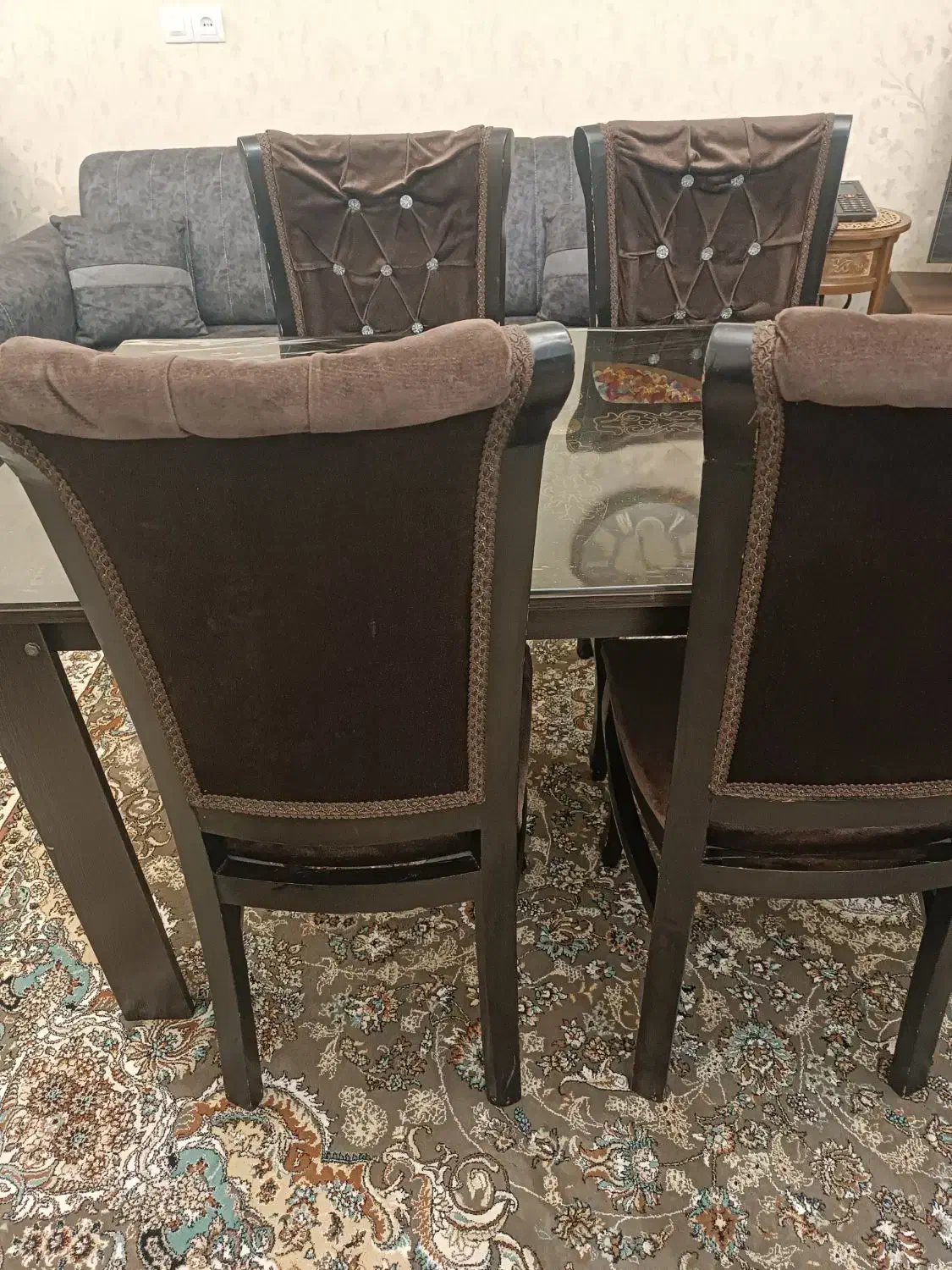 میز غذا خوری|میز و صندلی غذاخوری|قزوین, |دیوار