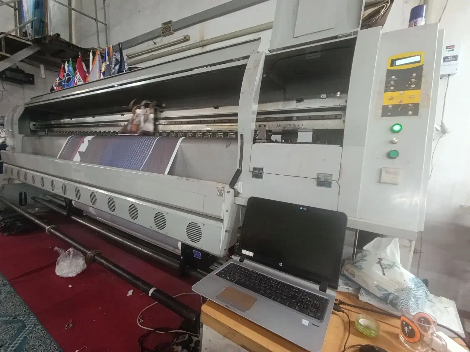 دستگاه چاپ پارچه و بنر عرض۳۲۰ با هد i3200|ماشینآلات صنعتی|قرچک, میرزائی شمالی|دیوار