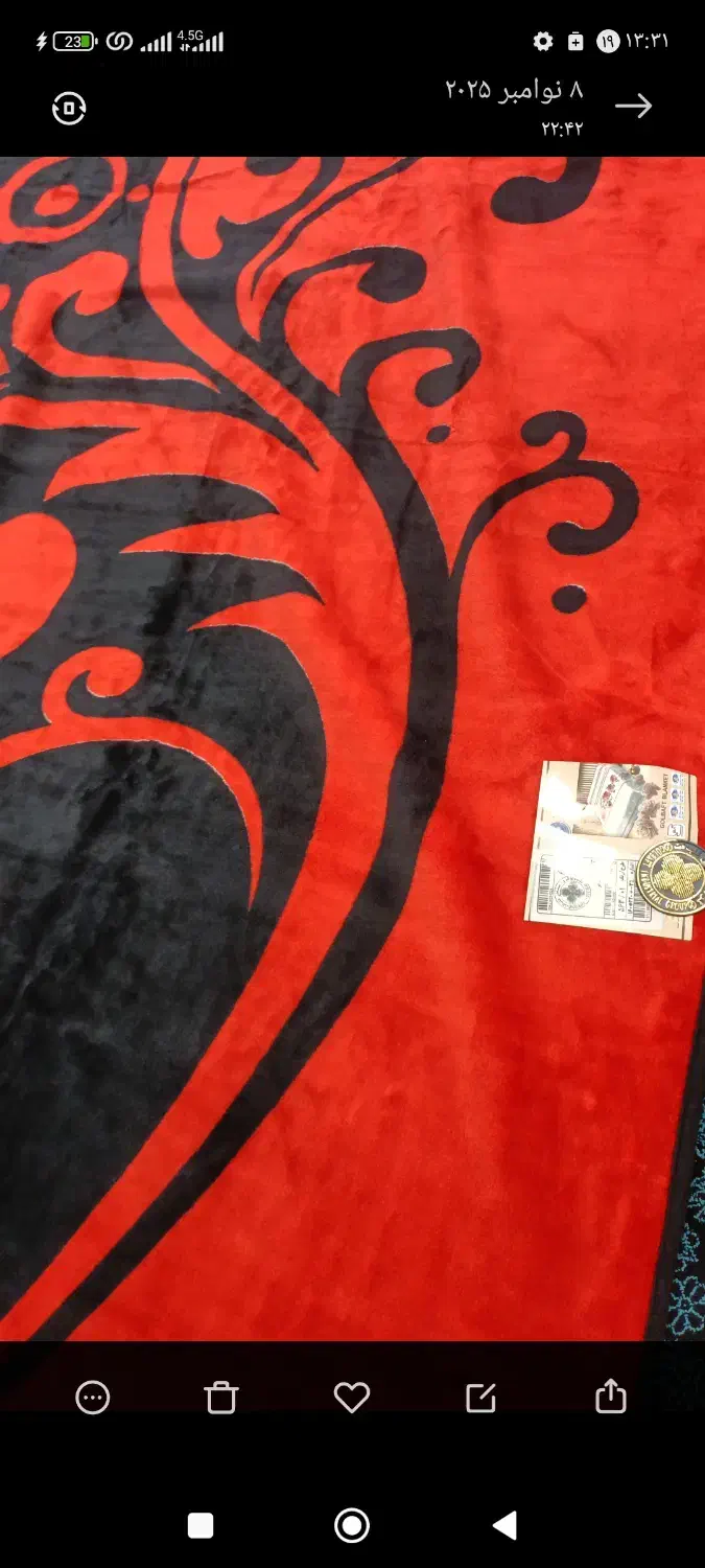 پتو گلبافت|رختخواب، بالش، پتو|صباشهر, |دیوار