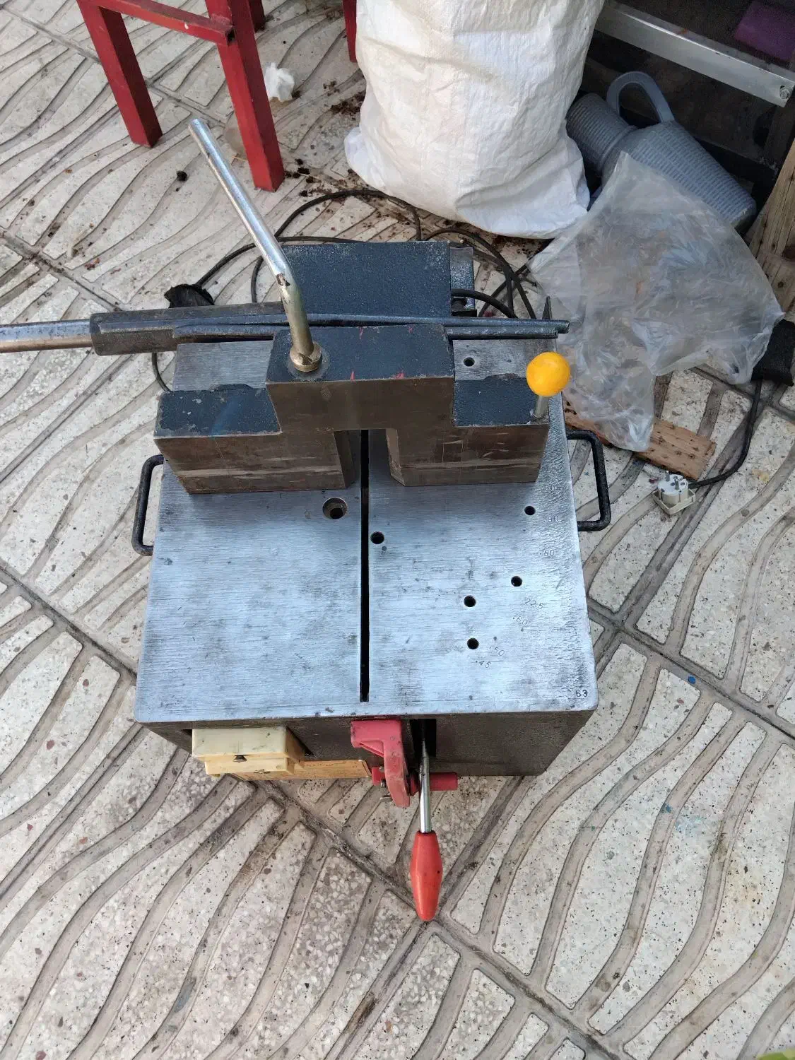 دریل ایستاده ستونی و فارسی برصندوقی الومنیوم|ابزارآلات|شیراز, غدیر شمالی|دیوار