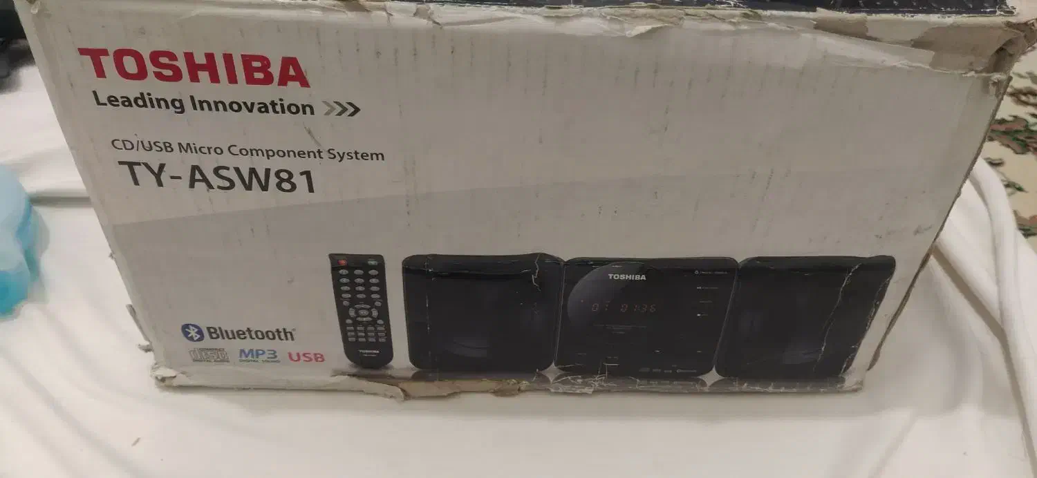 اسپیکر ساندبار توشیبا اصلی|سیستم صوتی خانگی|قزوین, |دیوار