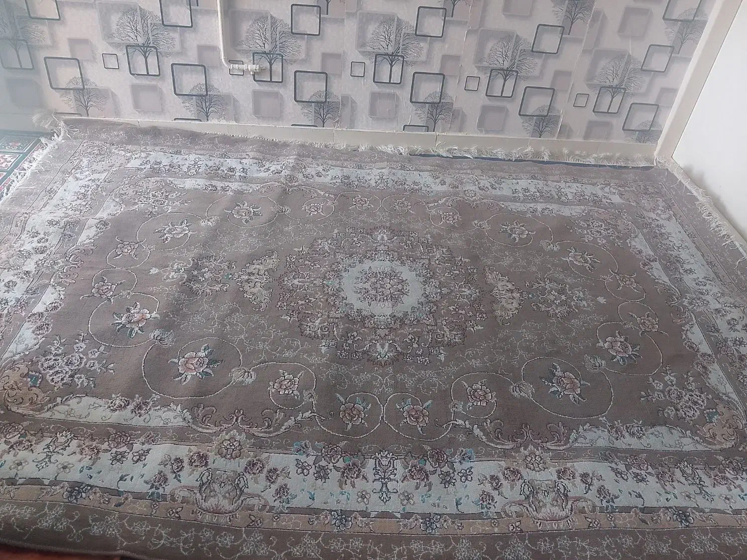 دوعدد فرش شش متری|فرش|قدس, شهر‌قدس|دیوار