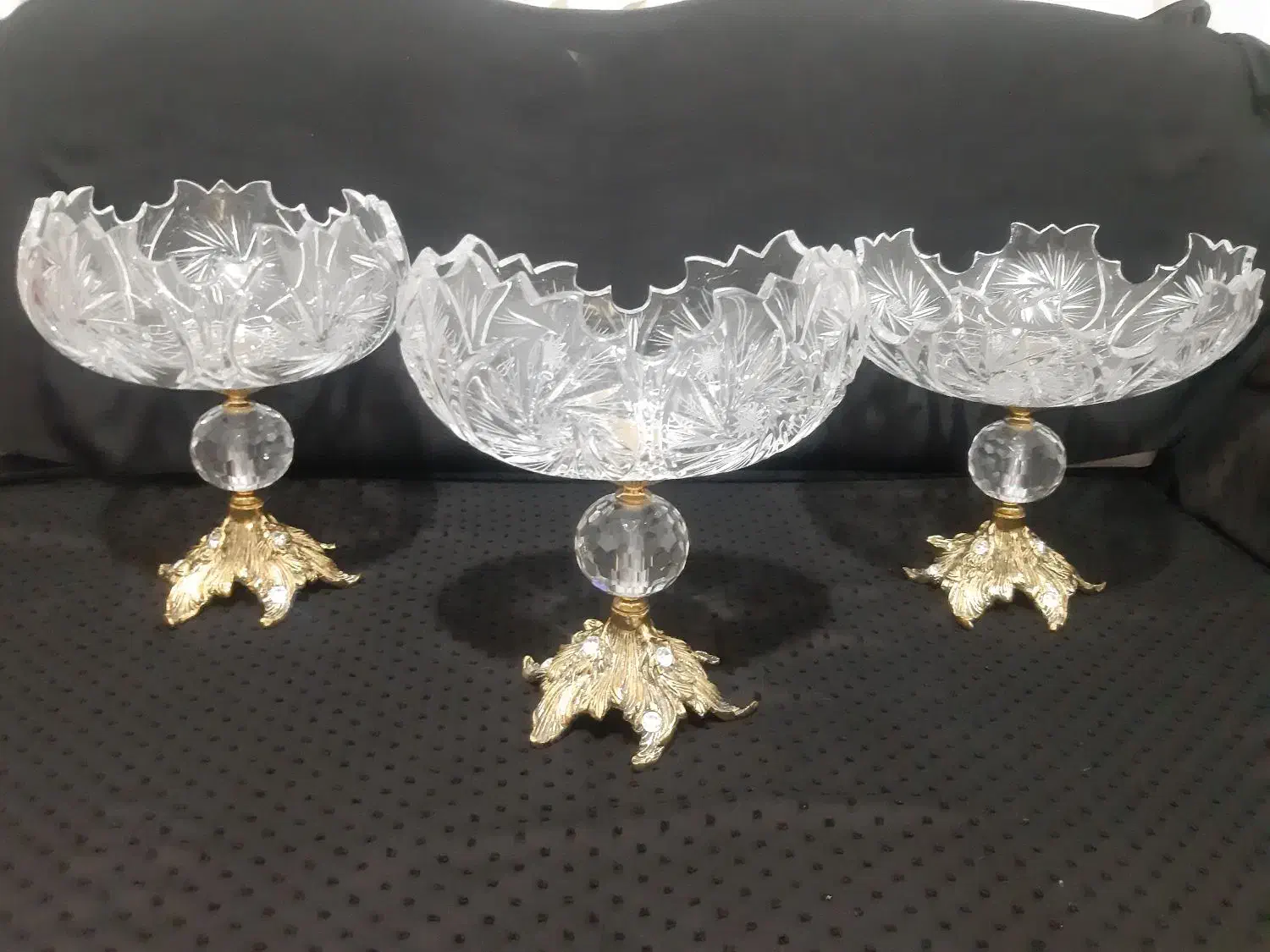 ظروف کریستال پذیرایی، دکوری خورشیدی تنگ و گیلاس|ظروف سرو و پذیرایی|پرند, فاز ۶|دیوار