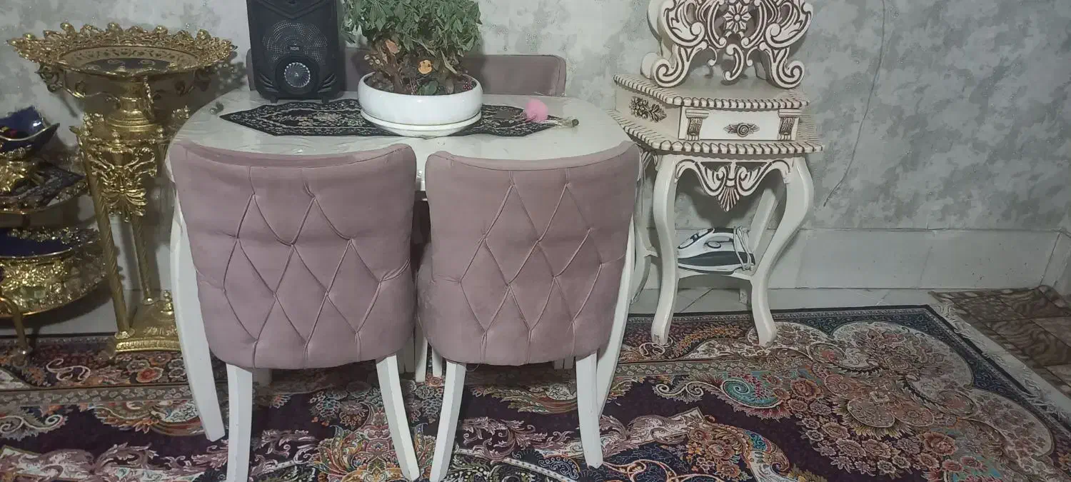 میز ناهار خوری چستر ۴نفره|میز و صندلی غذاخوری|مشهد, کوشک مهدی|دیوار