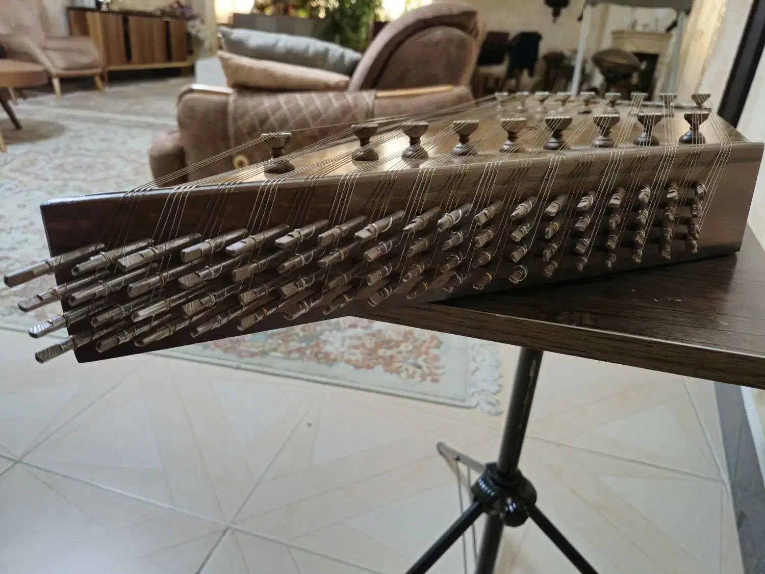 سنتور|سازهای سنتی|بندر انزلی, آذربایجان|دیوار